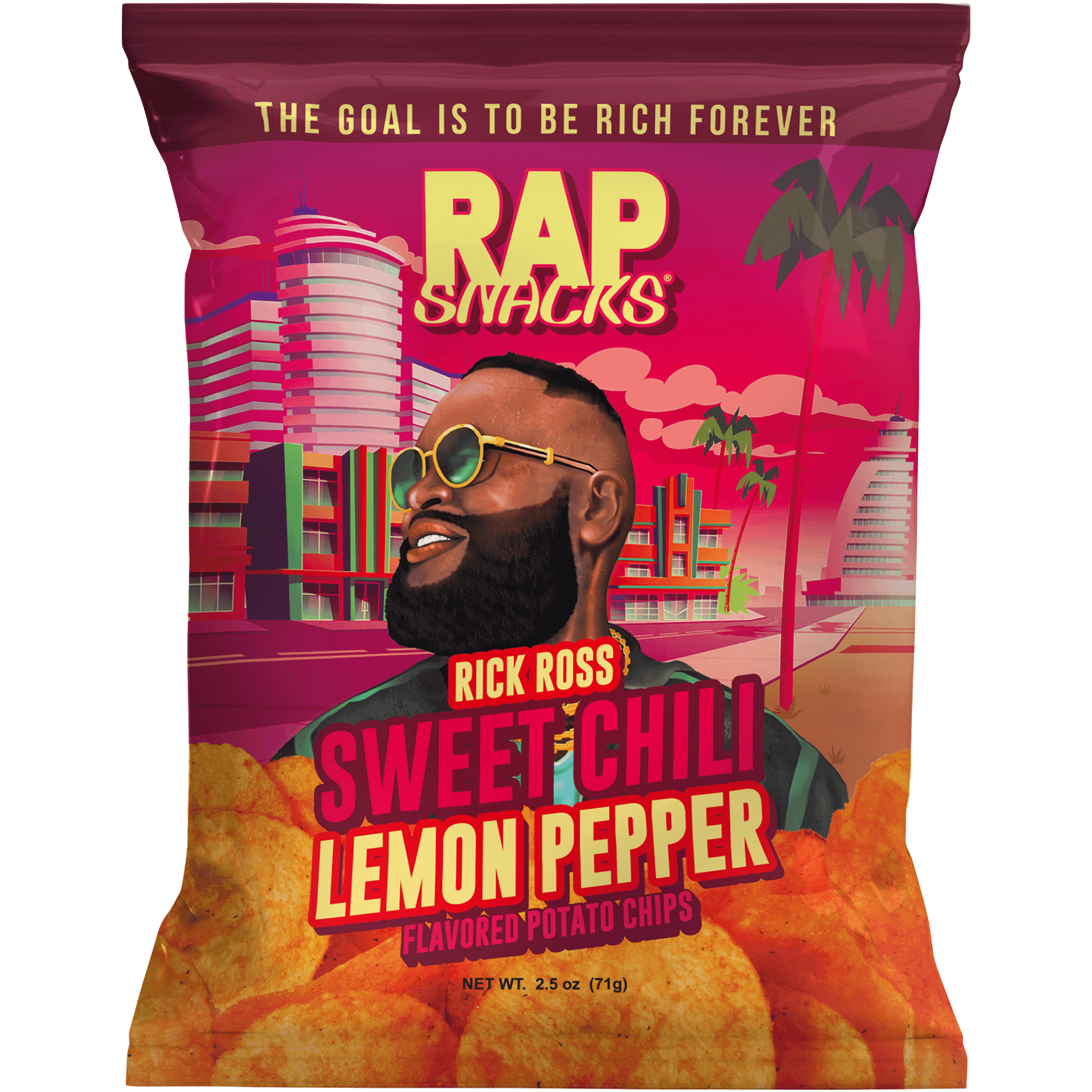 Rap Snacks Rick Ross Sweet Chilli Chips