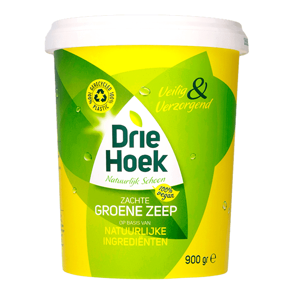 Driehoek Zachte groene zeep