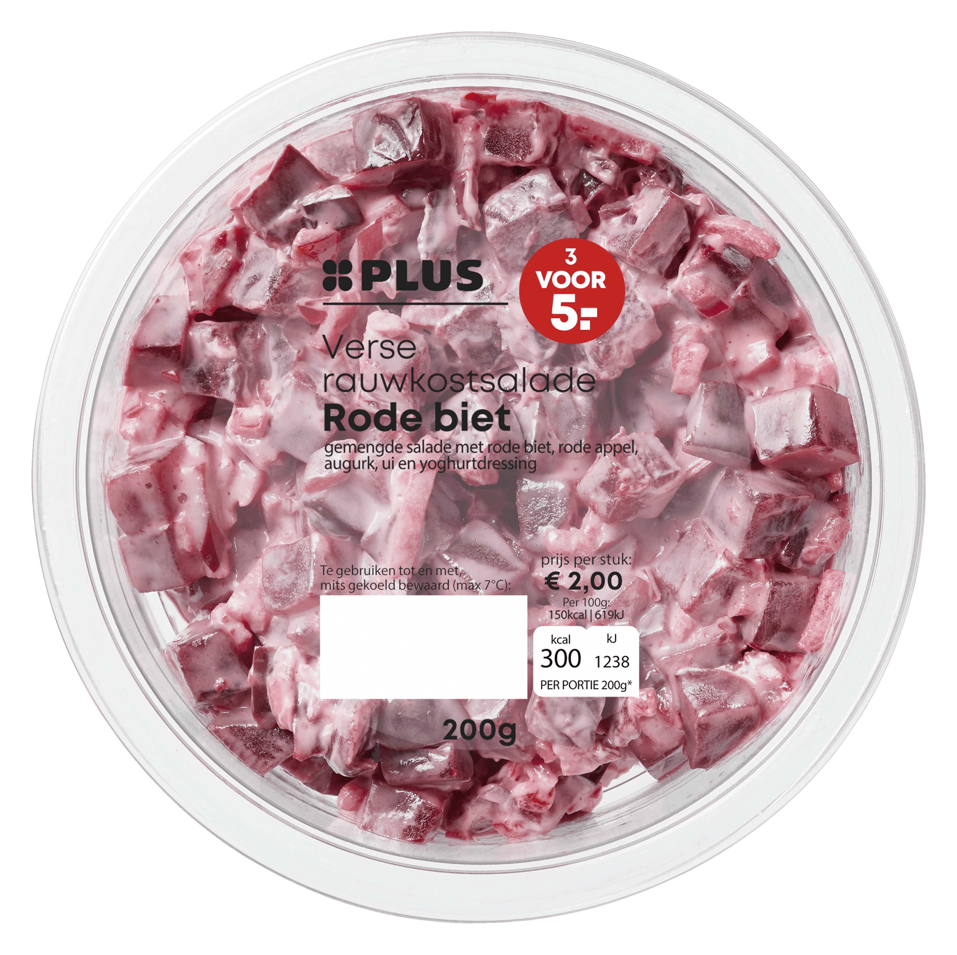 PLUS Salade rode biet