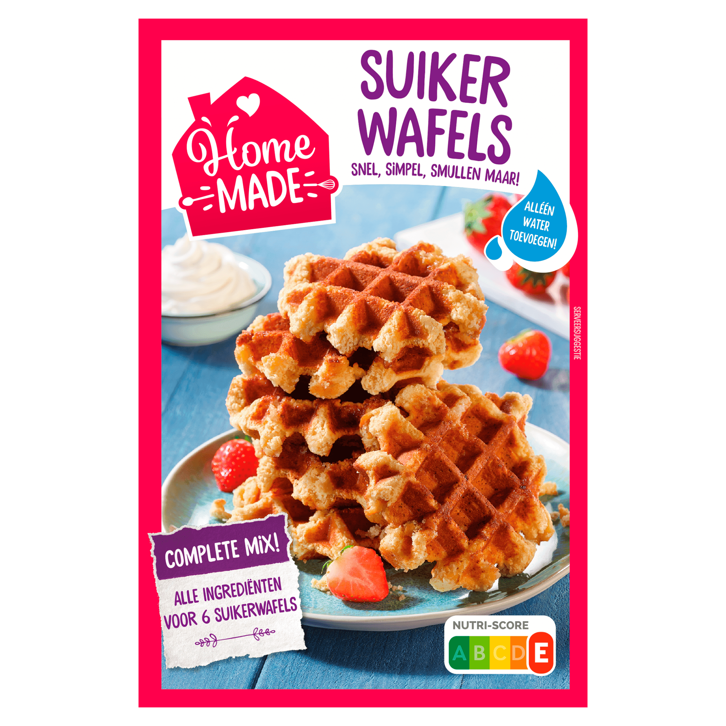 Homemade Suikerwafel mix