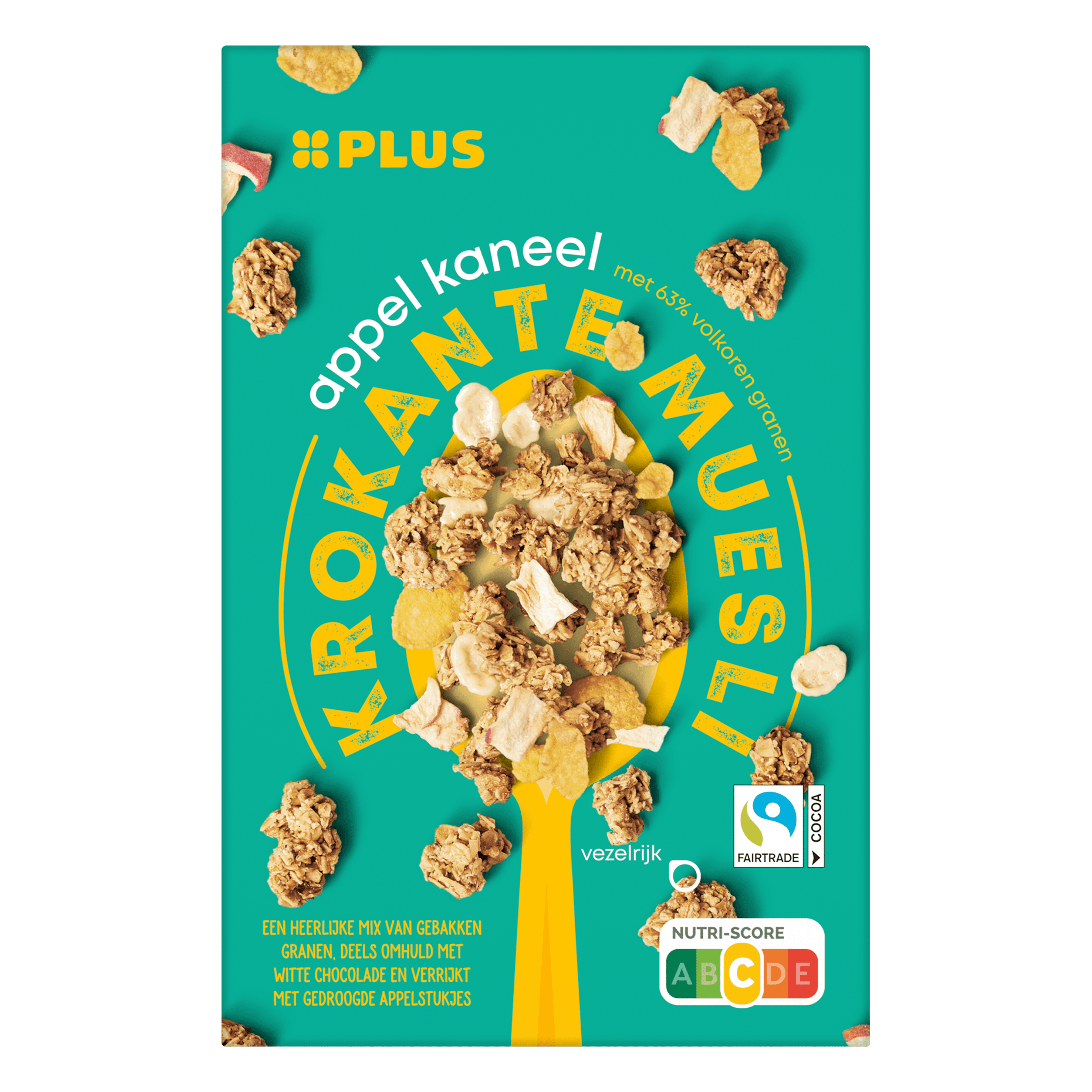 PLUS Krokante muesli appel kaneel