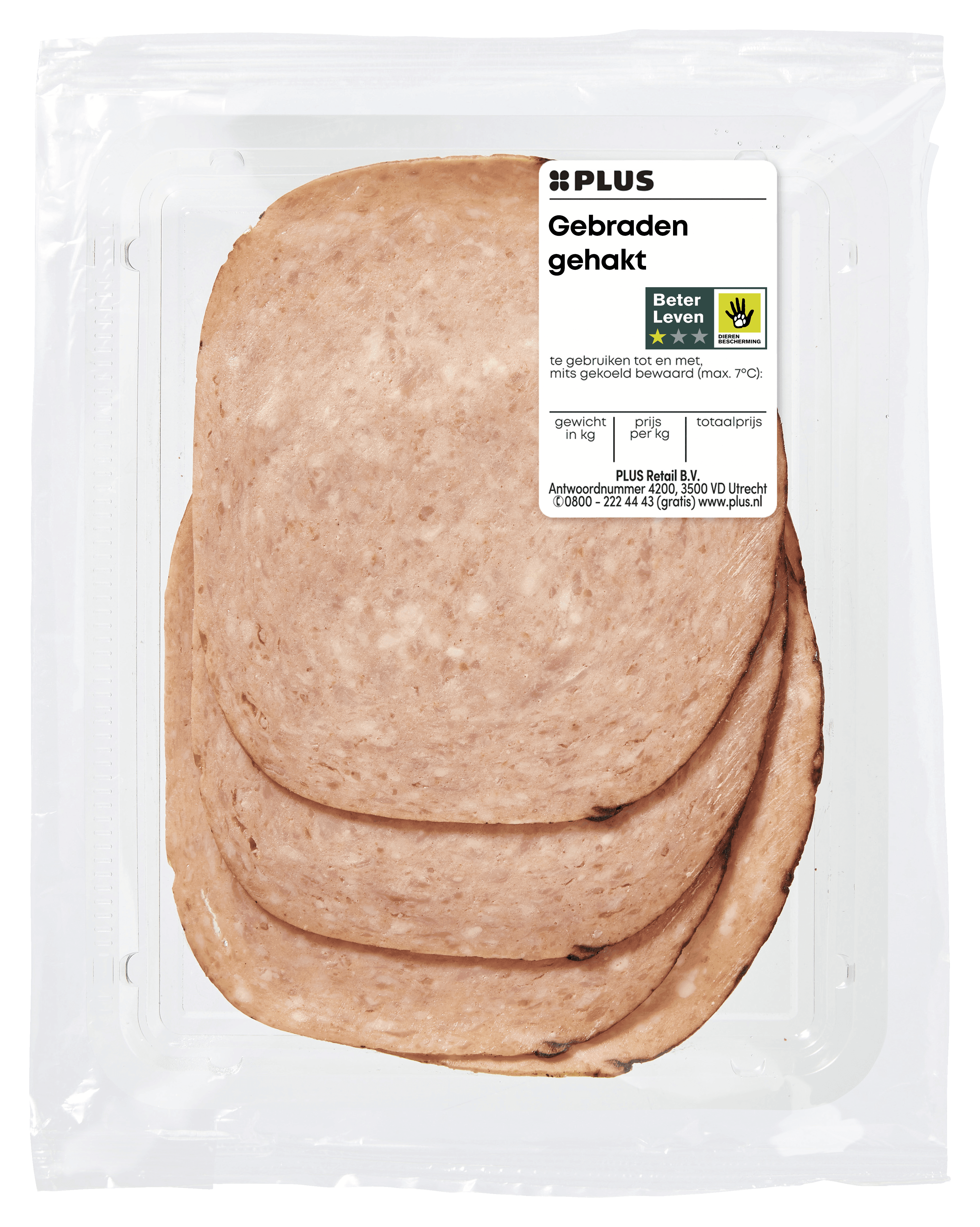 PLUS Gebraden gehakt