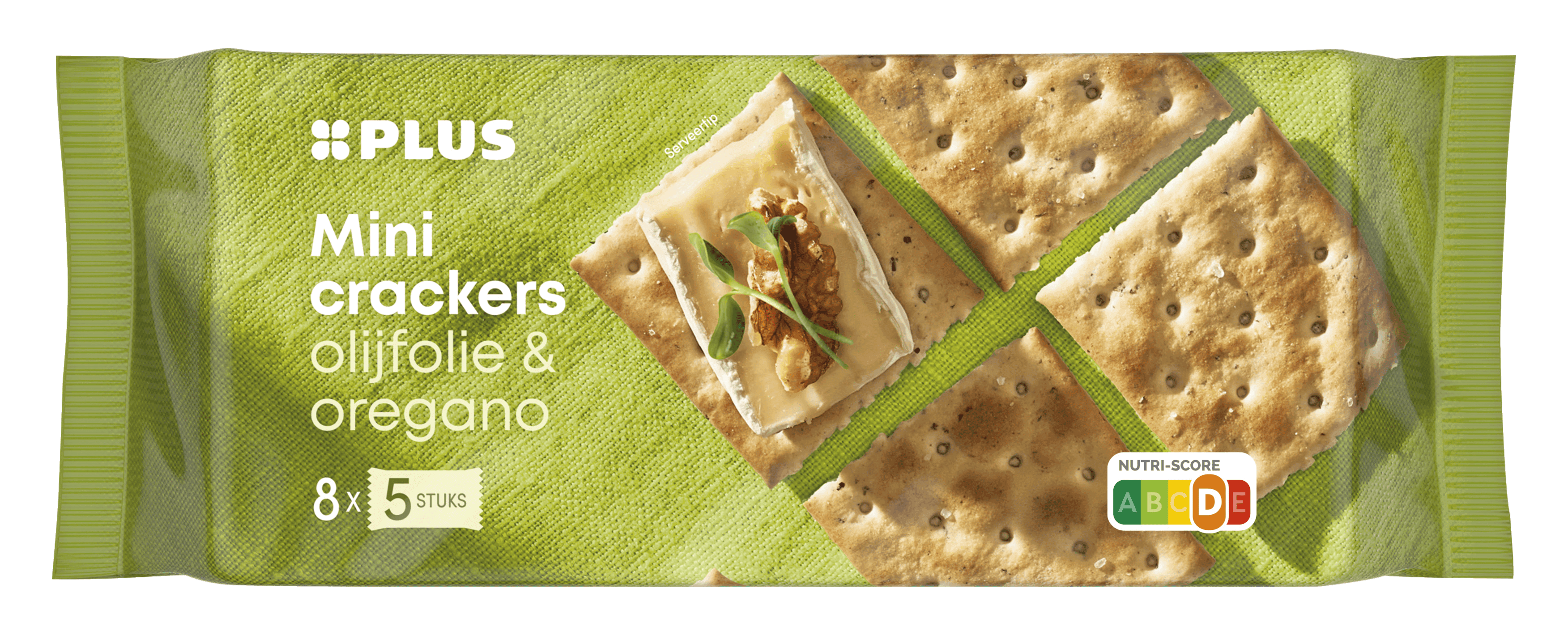 PLUS Mini Crackers Olive Oil & Oregano