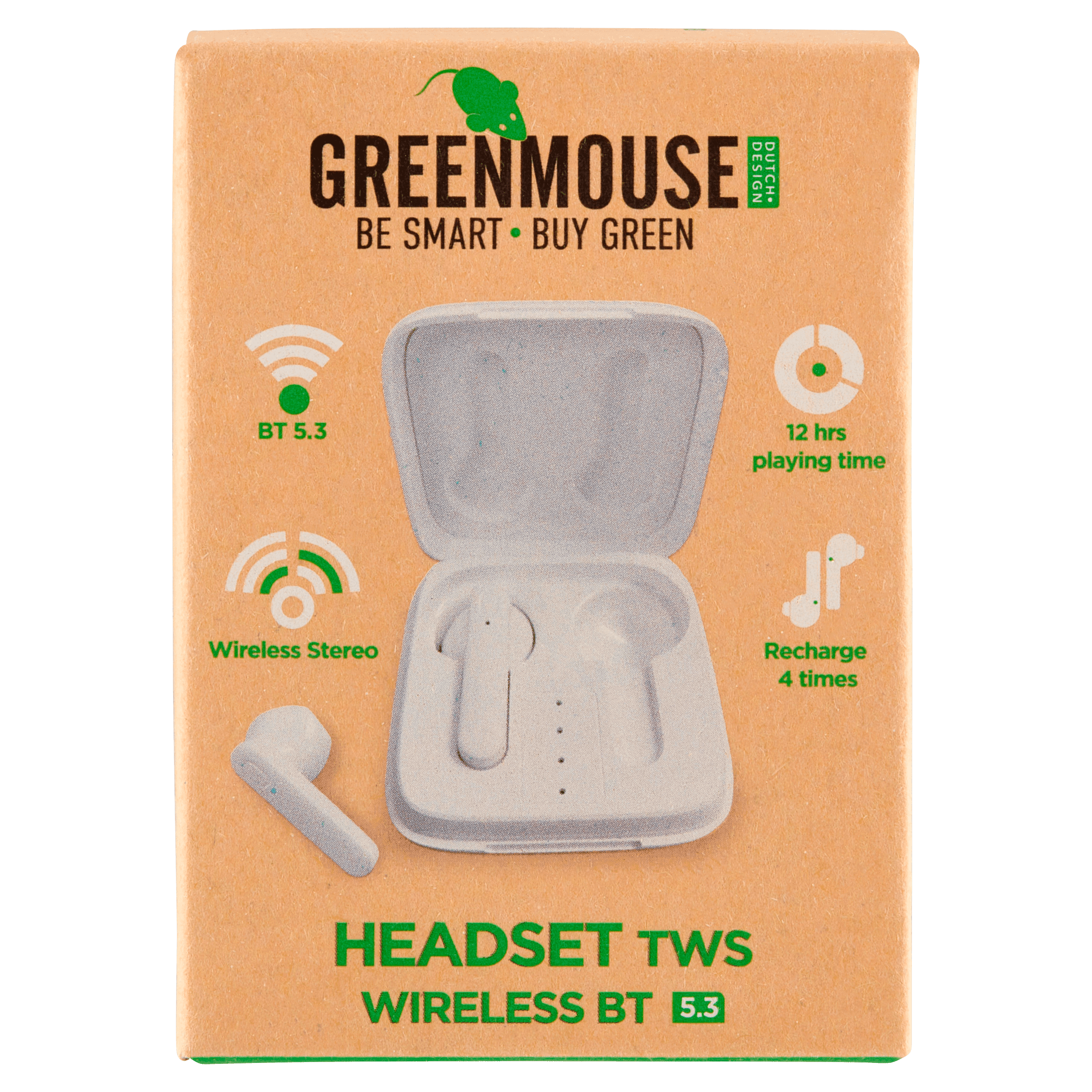 GreenMouse Headset Wireless BT