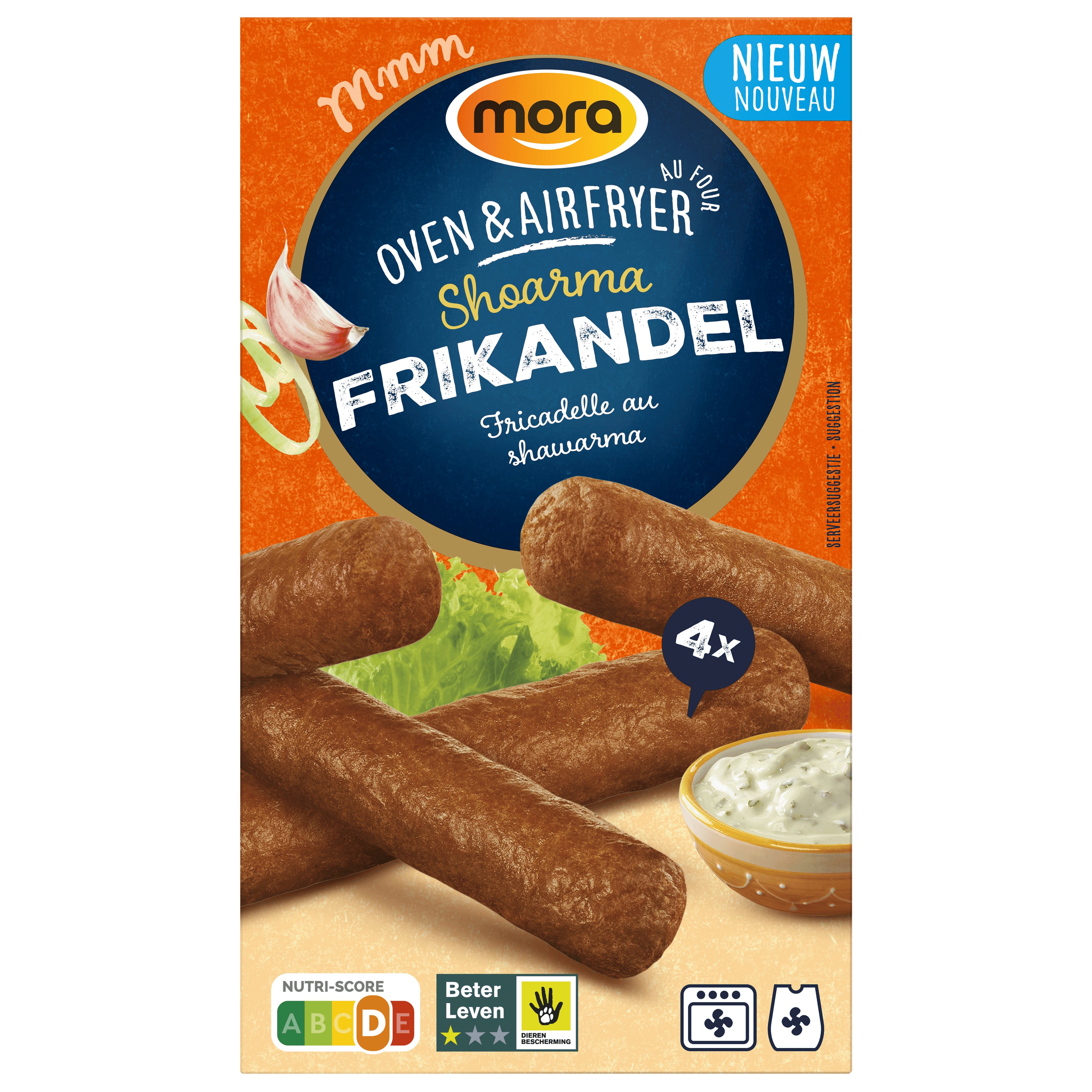 Mora Mora Oven & Airfryer Shoarmafrikandel