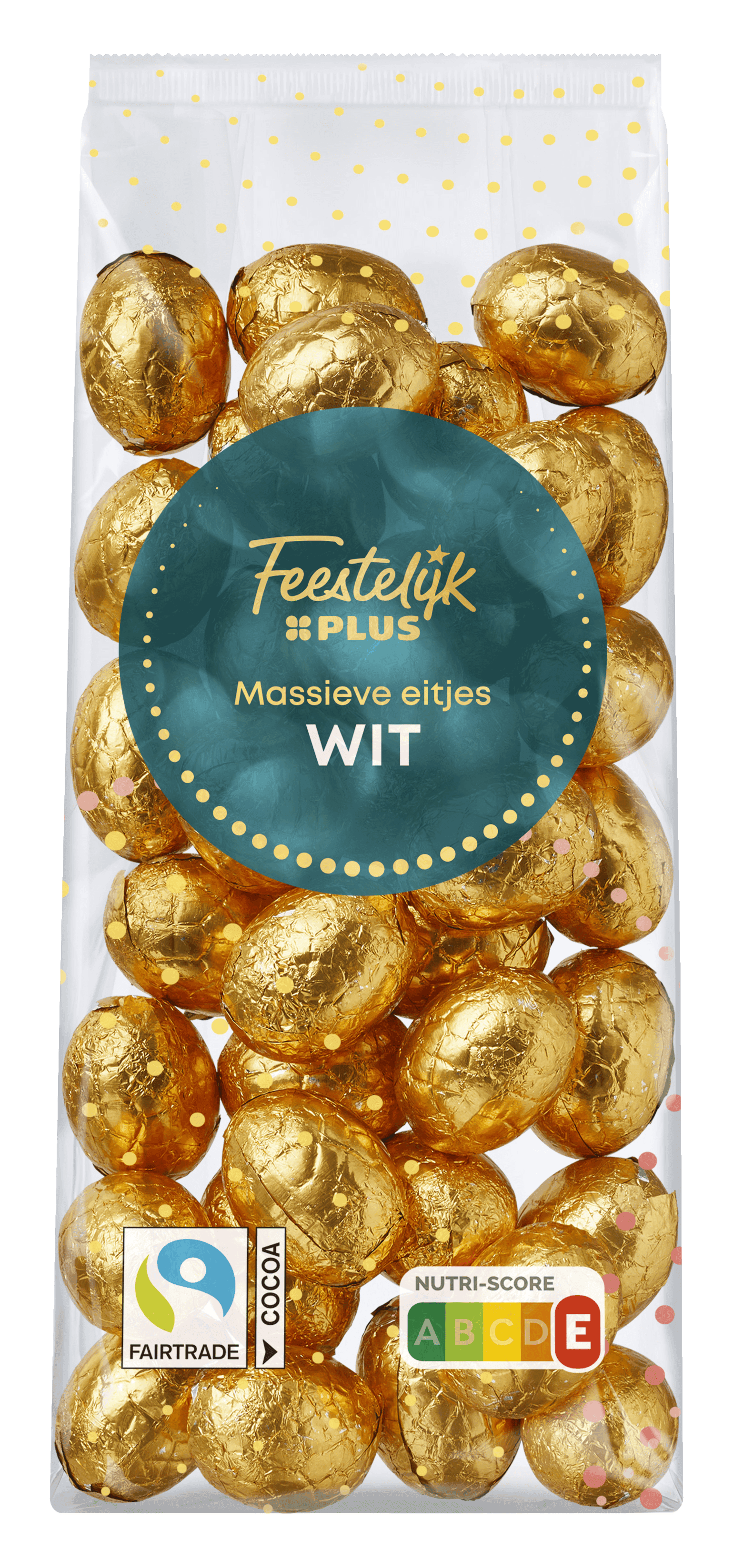 Feestelijk PLUS Paaseitjes Wit massief FT