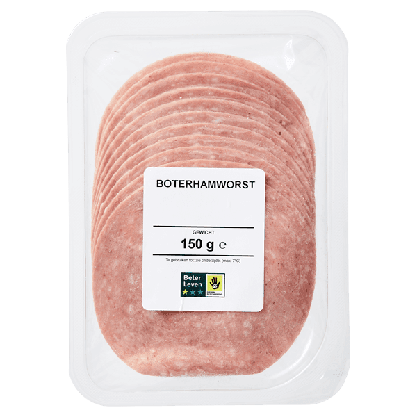 Neutraal Boterhamworst BLK