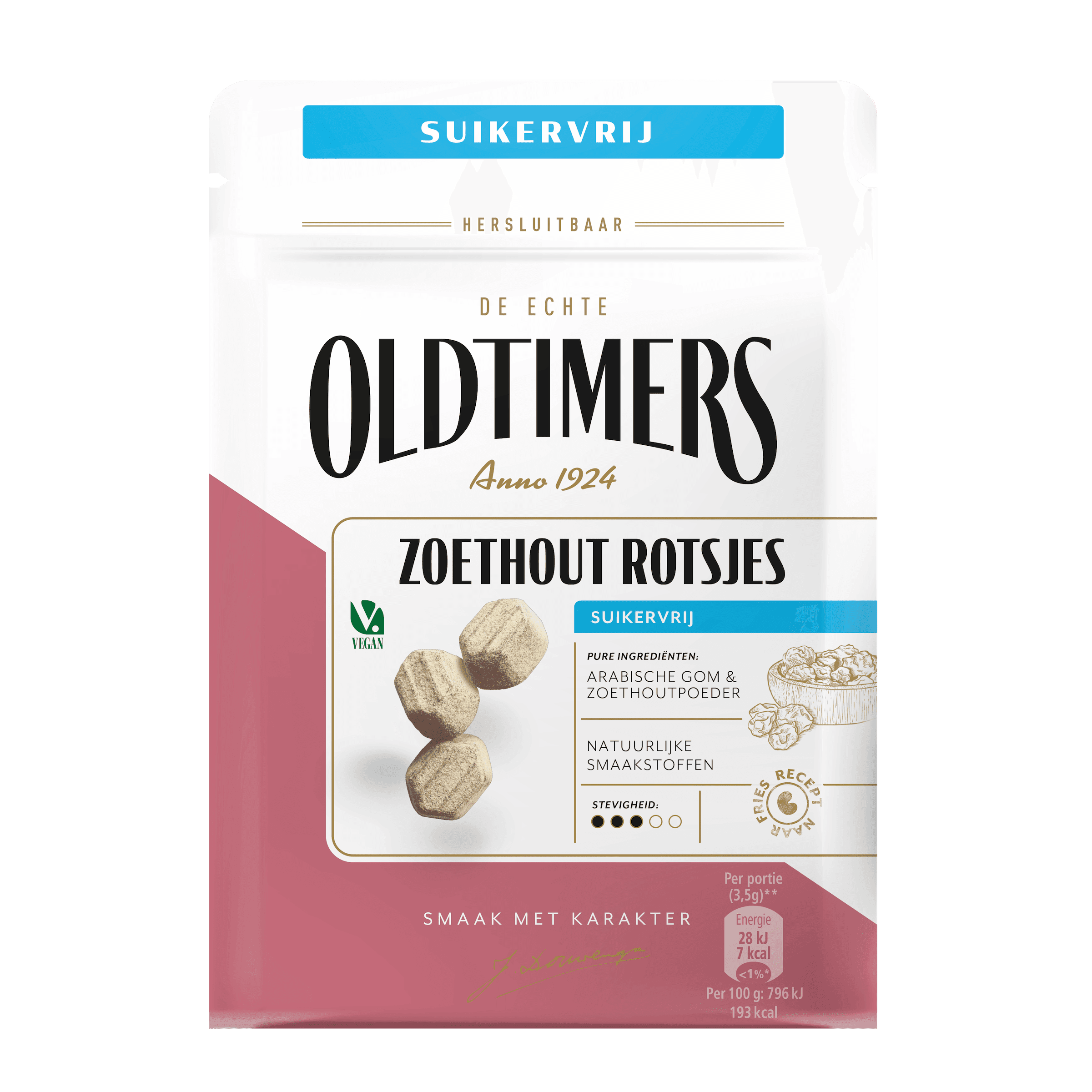 Oldtimers Zoethout rotsjes suikervrij