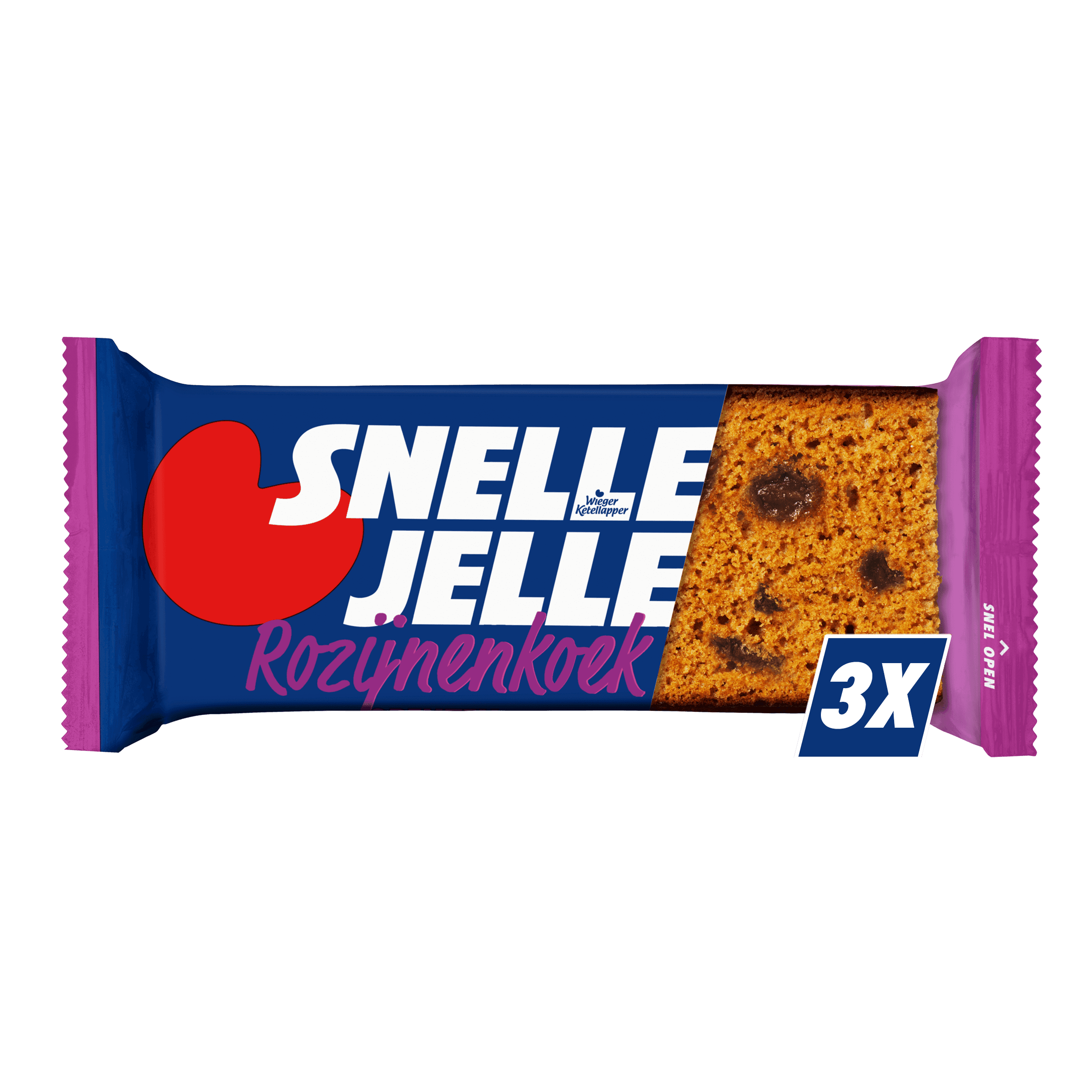 Snelle Jelle Kruidkoek Rozijn 3 pk