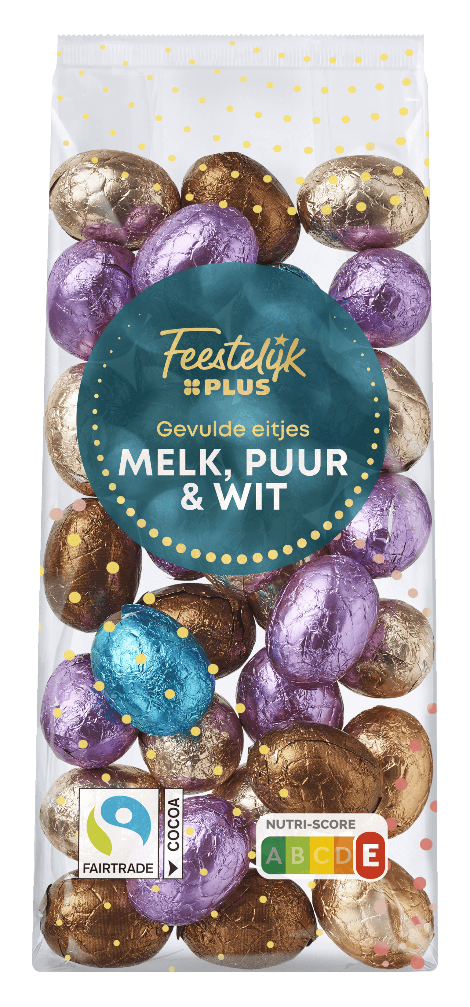Feestelijk PLUS Paaseitjes Assorti gevuld FT