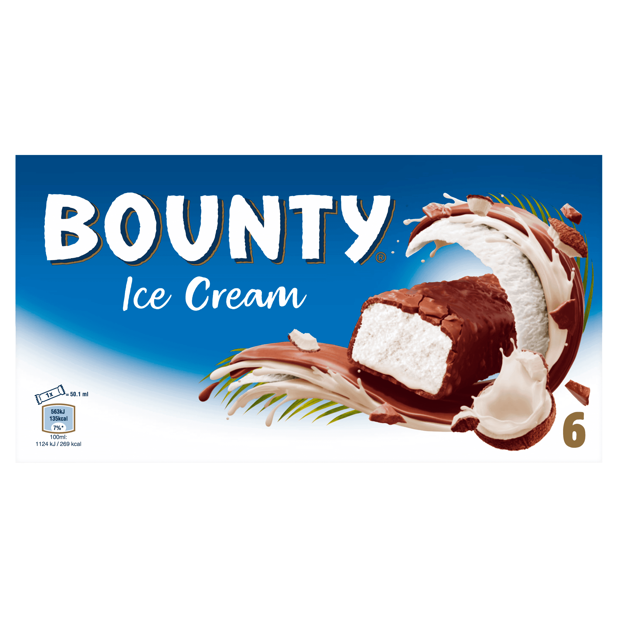 Bounty Melk Chocolade Kokos Ijsjes