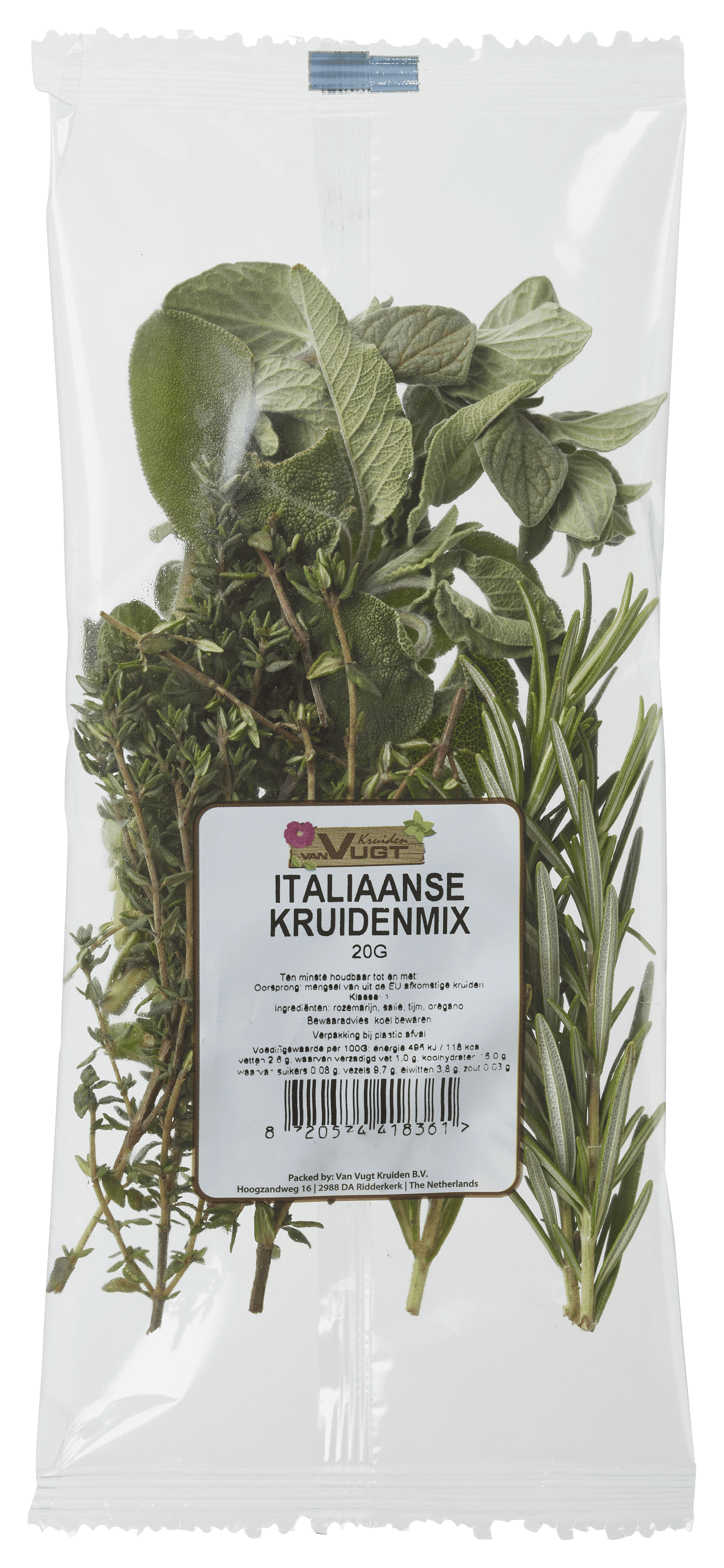 Neutraal Italiaanse mix zakje