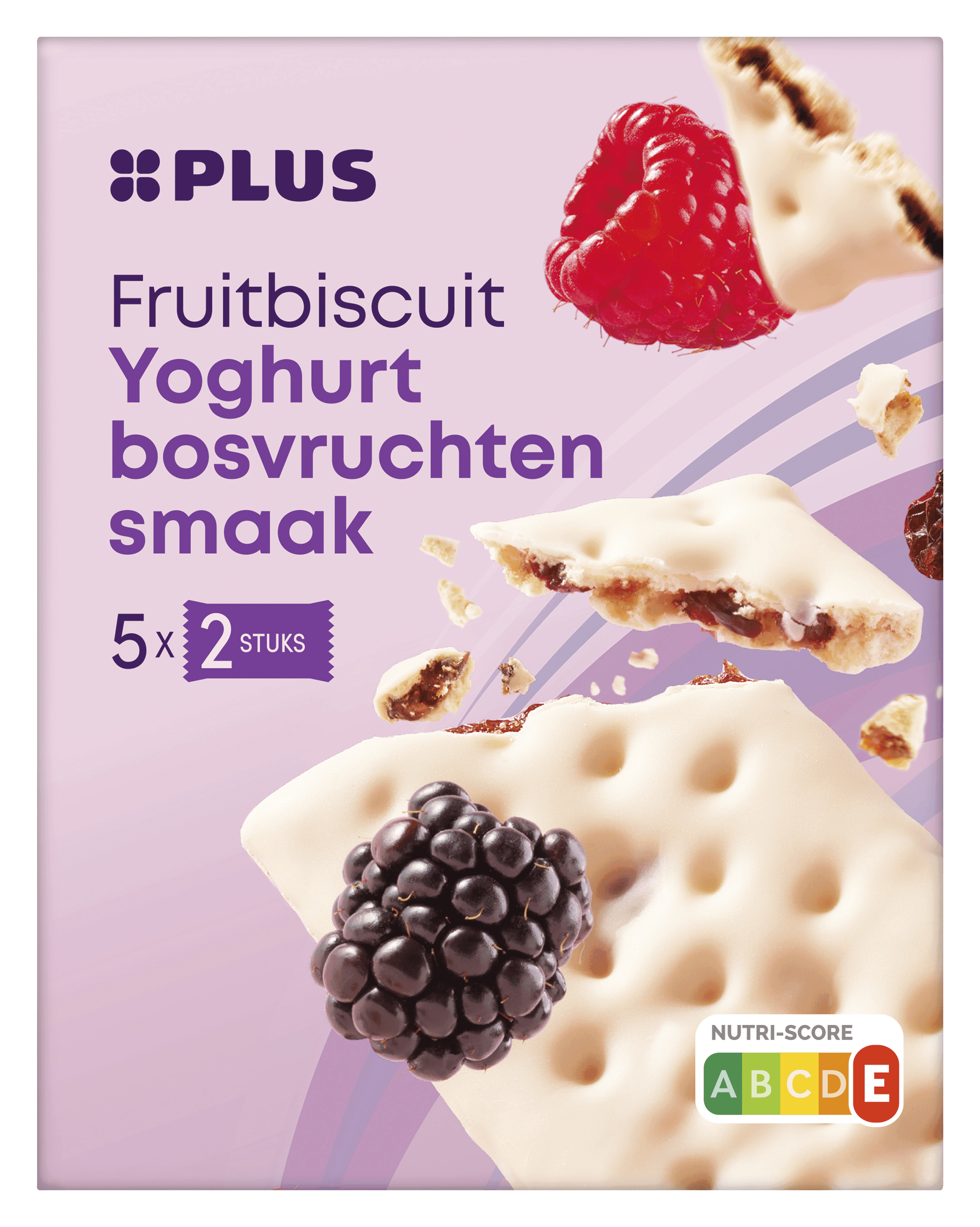 PLUS Fruitbiscuit yoghurt bosvruchten