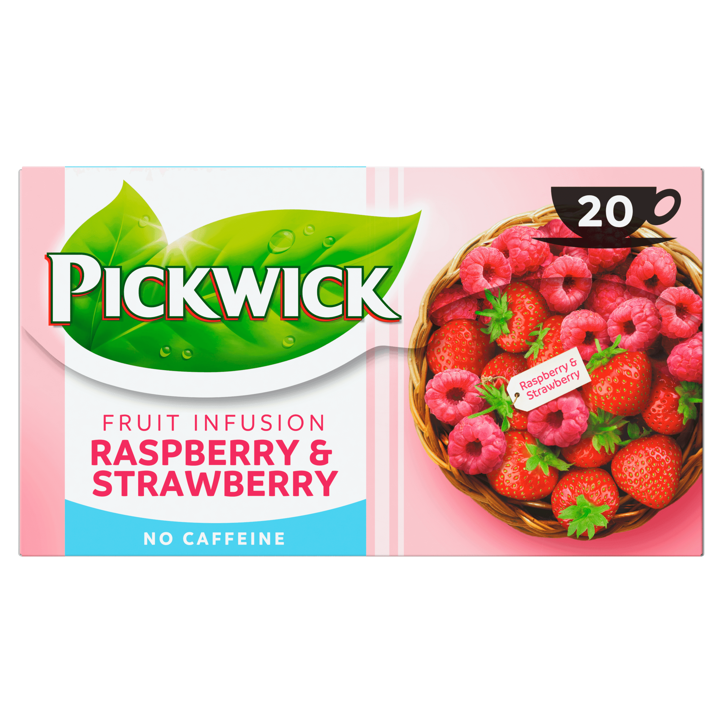 Pickwick Fruit infusion raspberry & strawberry