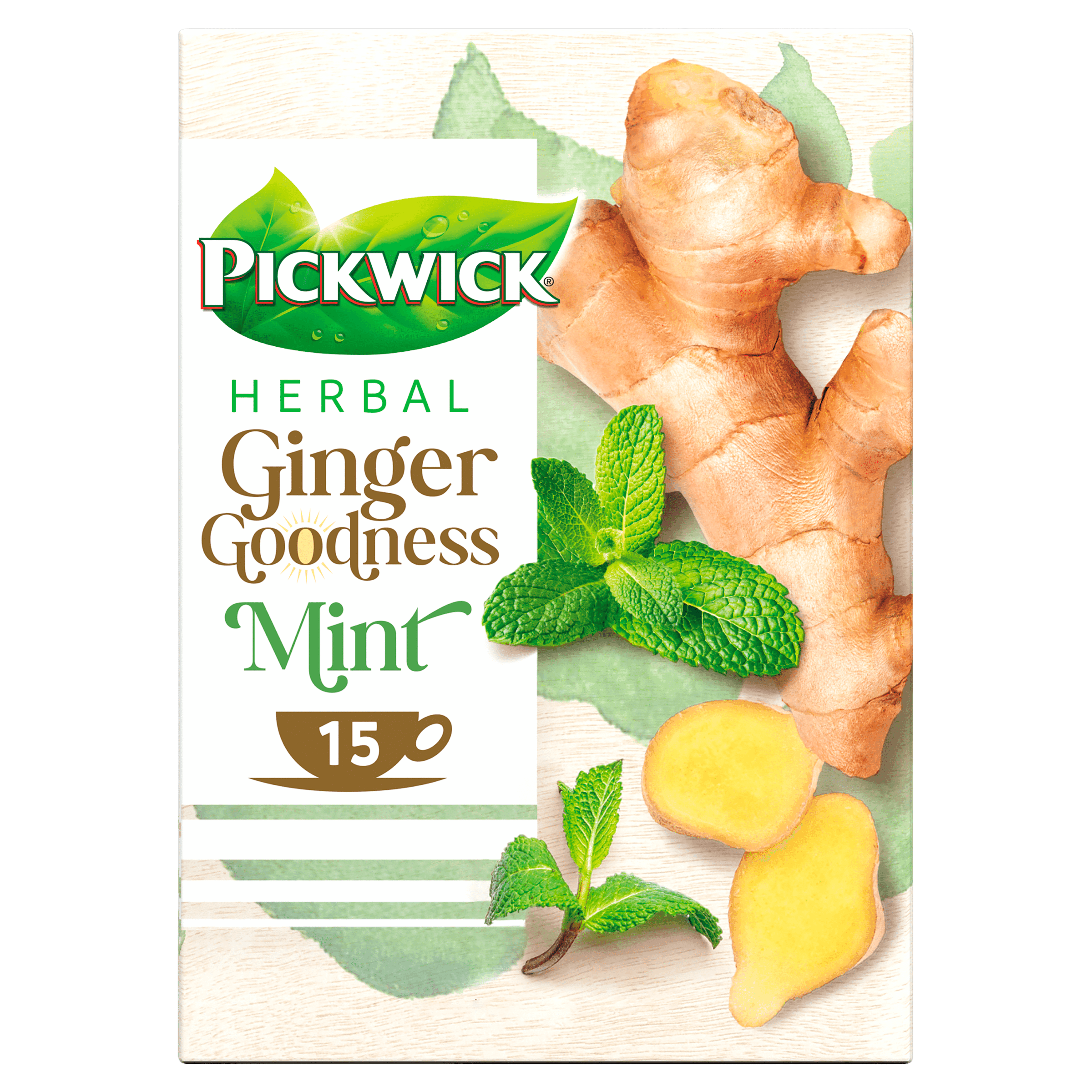 Pickwick Ginger goodness mint
