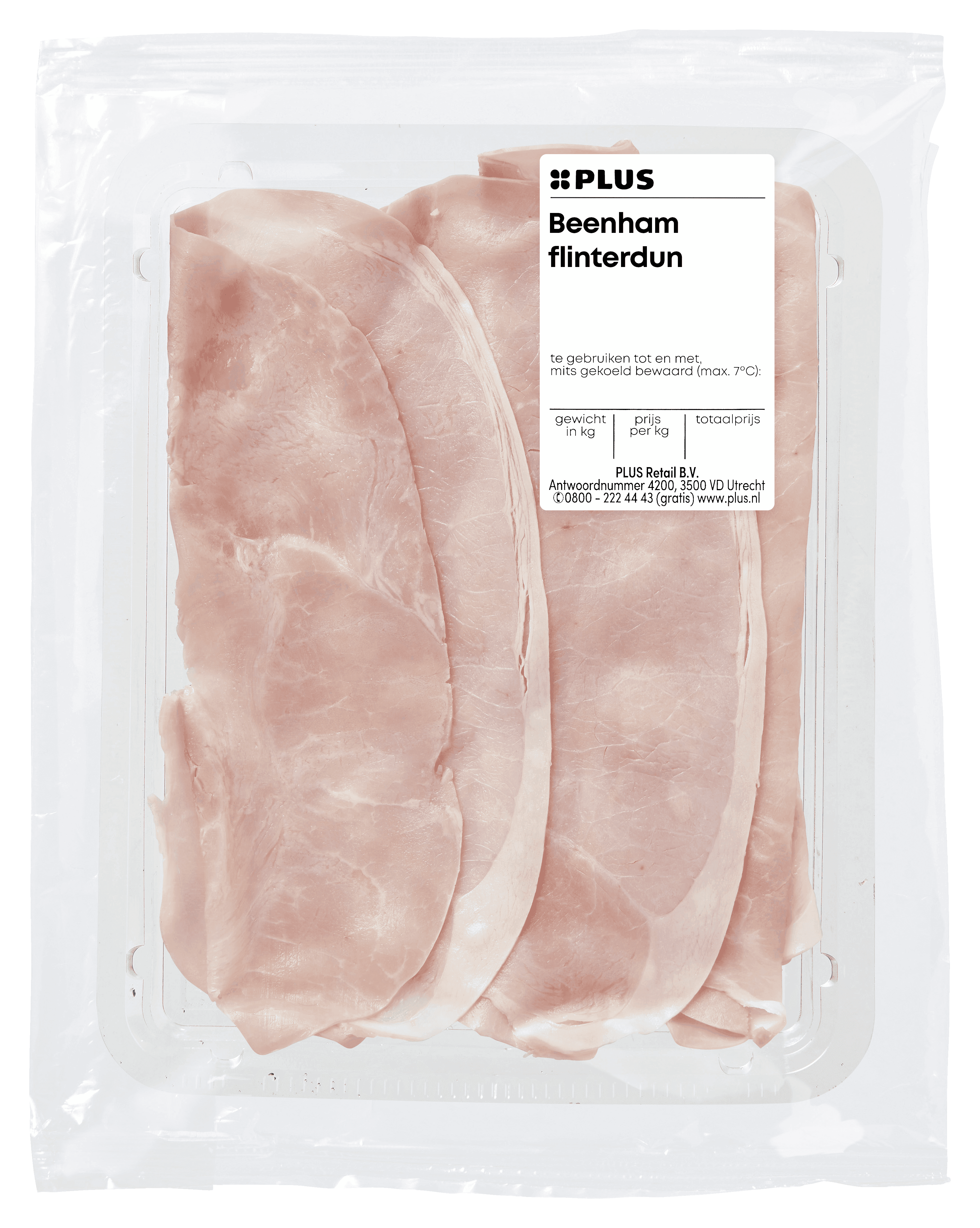 PLUS Flinterdunne beenham