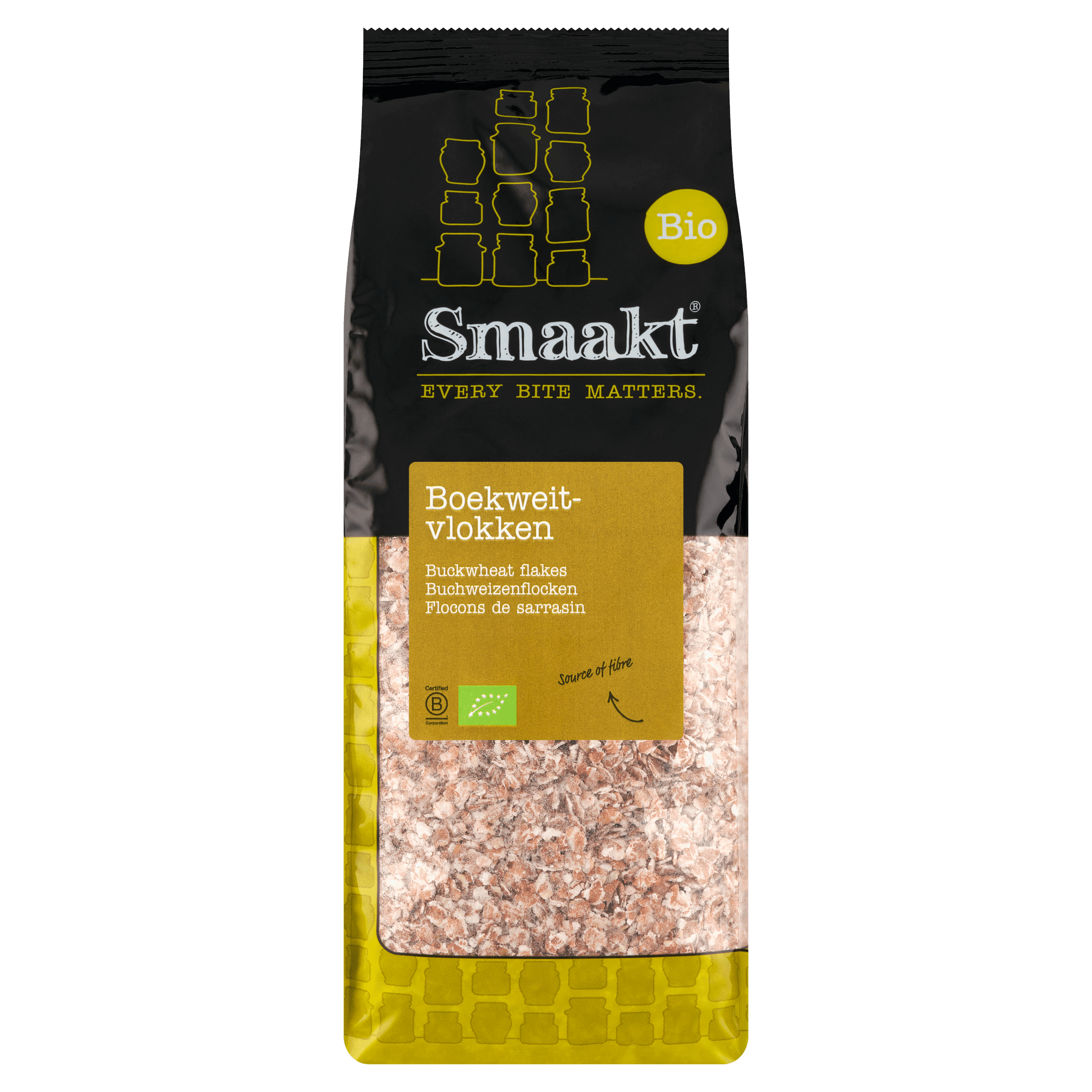 Smaakt Boekweitvlokken bio