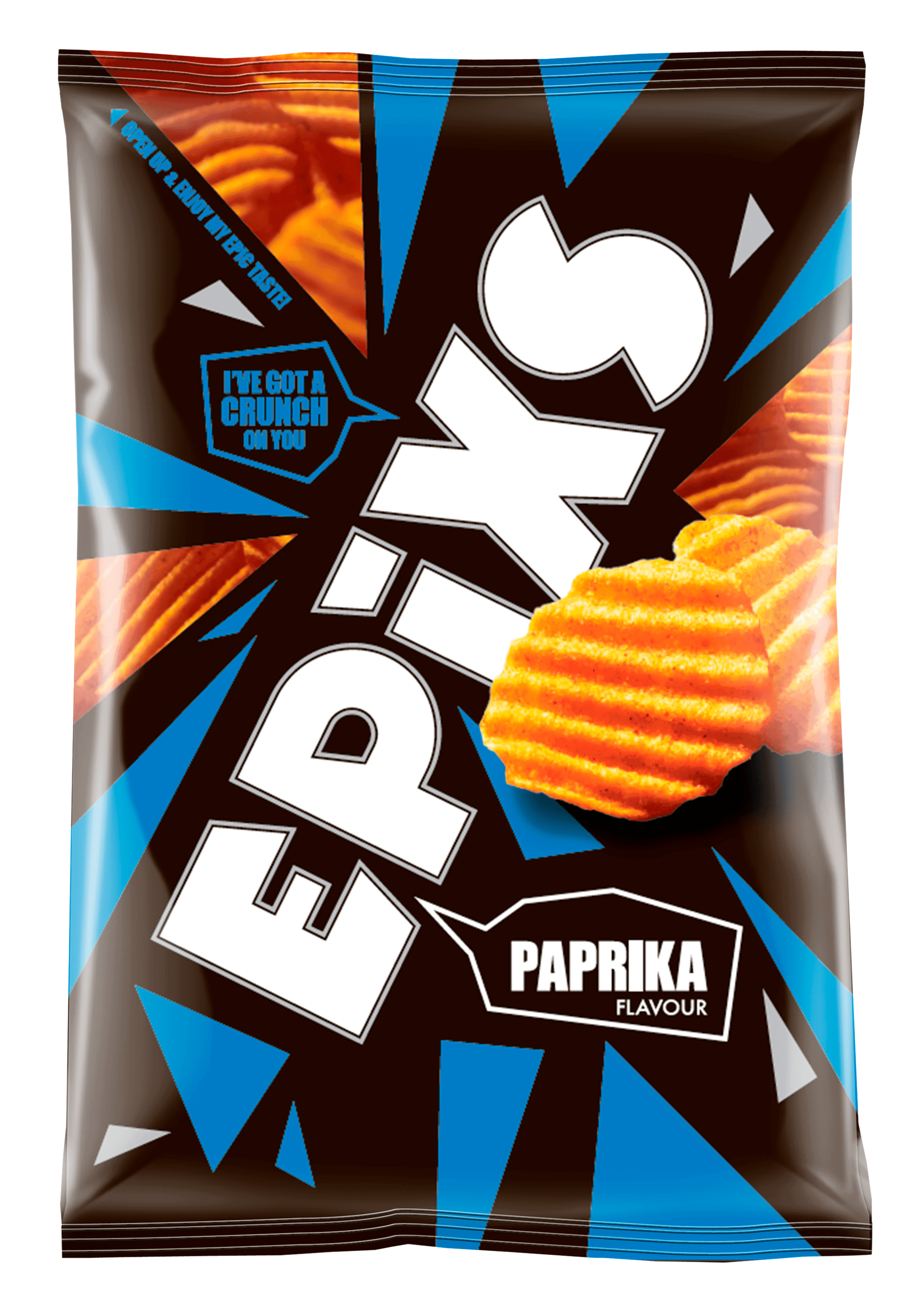 Epixs Ribbelchips paprika