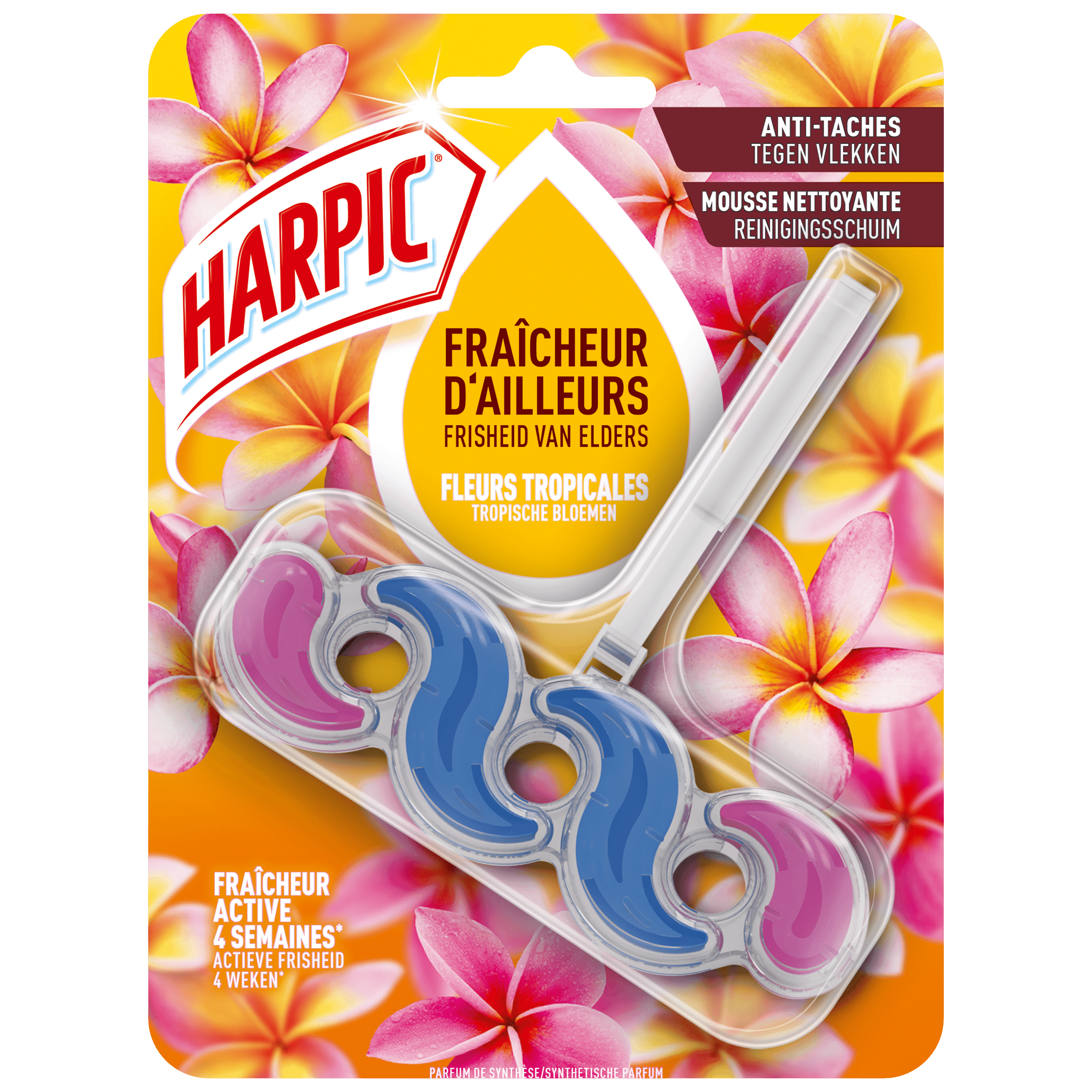 Harpic toiletblok tropische bloemen