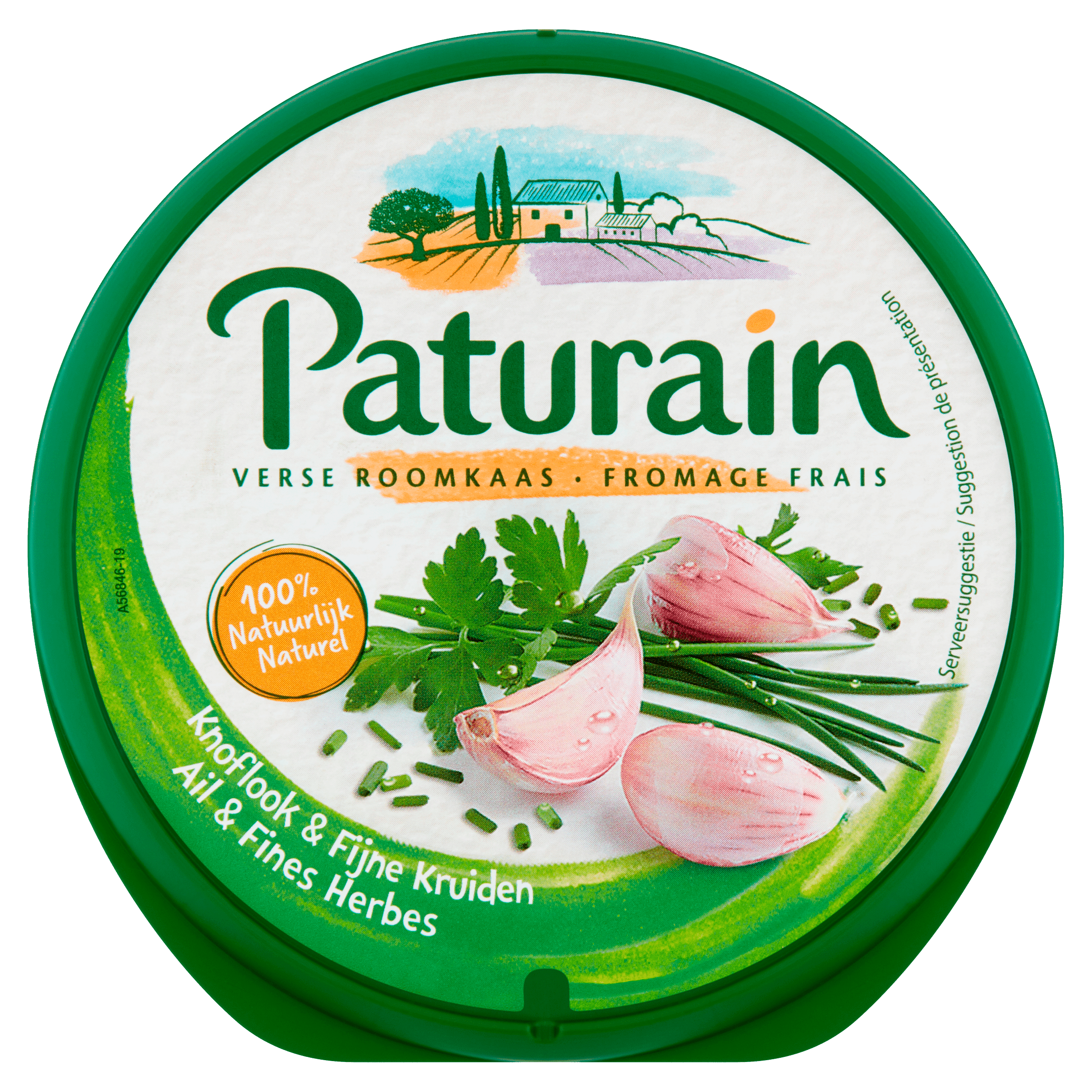 Paturain Roomkaas knoflook & fijne kruiden