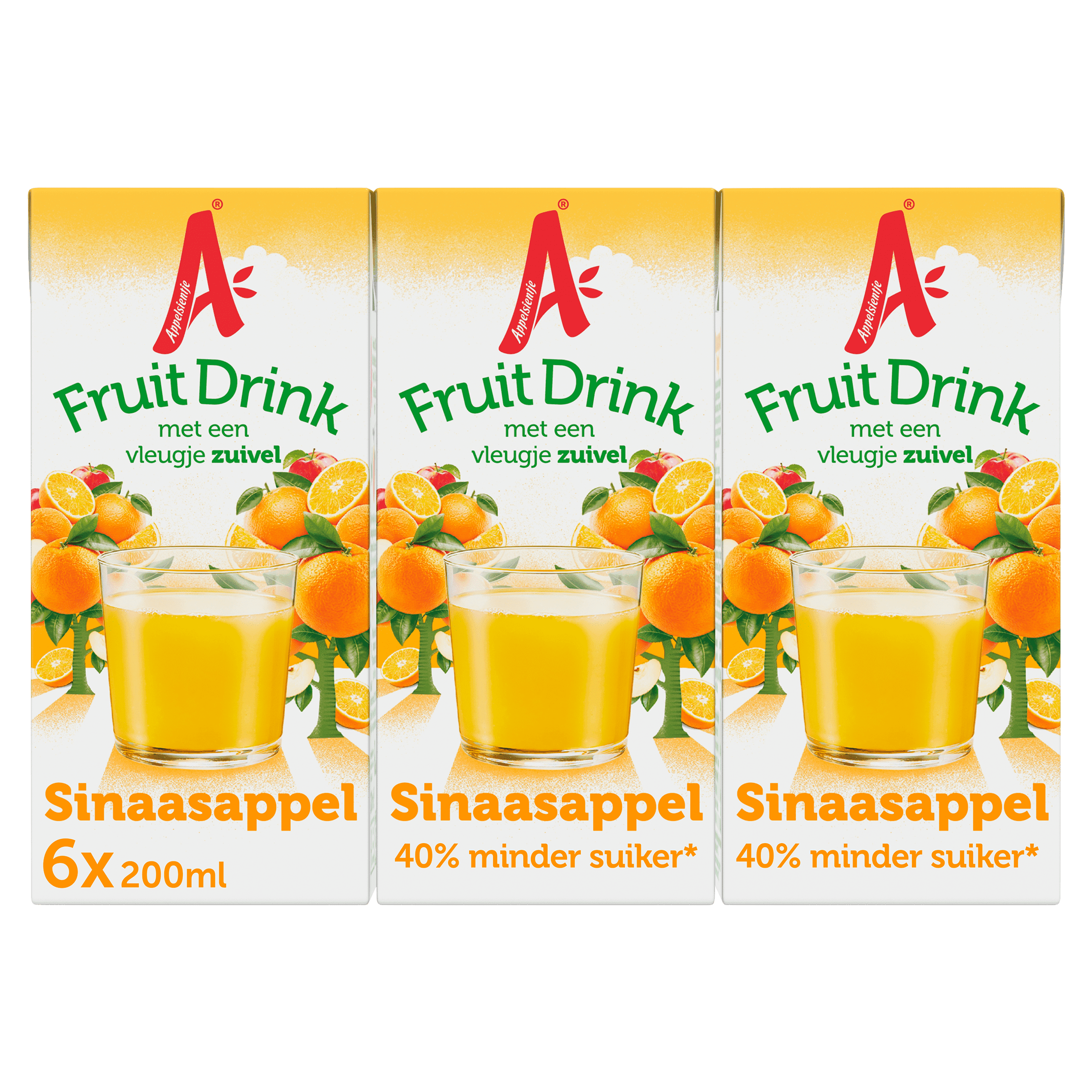 Appelsientje Sinaasappel fruitdrink 6-pack