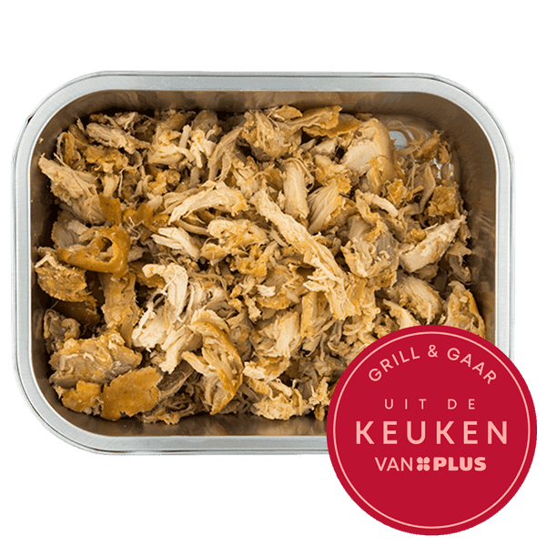 Uit de keuken van PLUS Pulled Chicken
