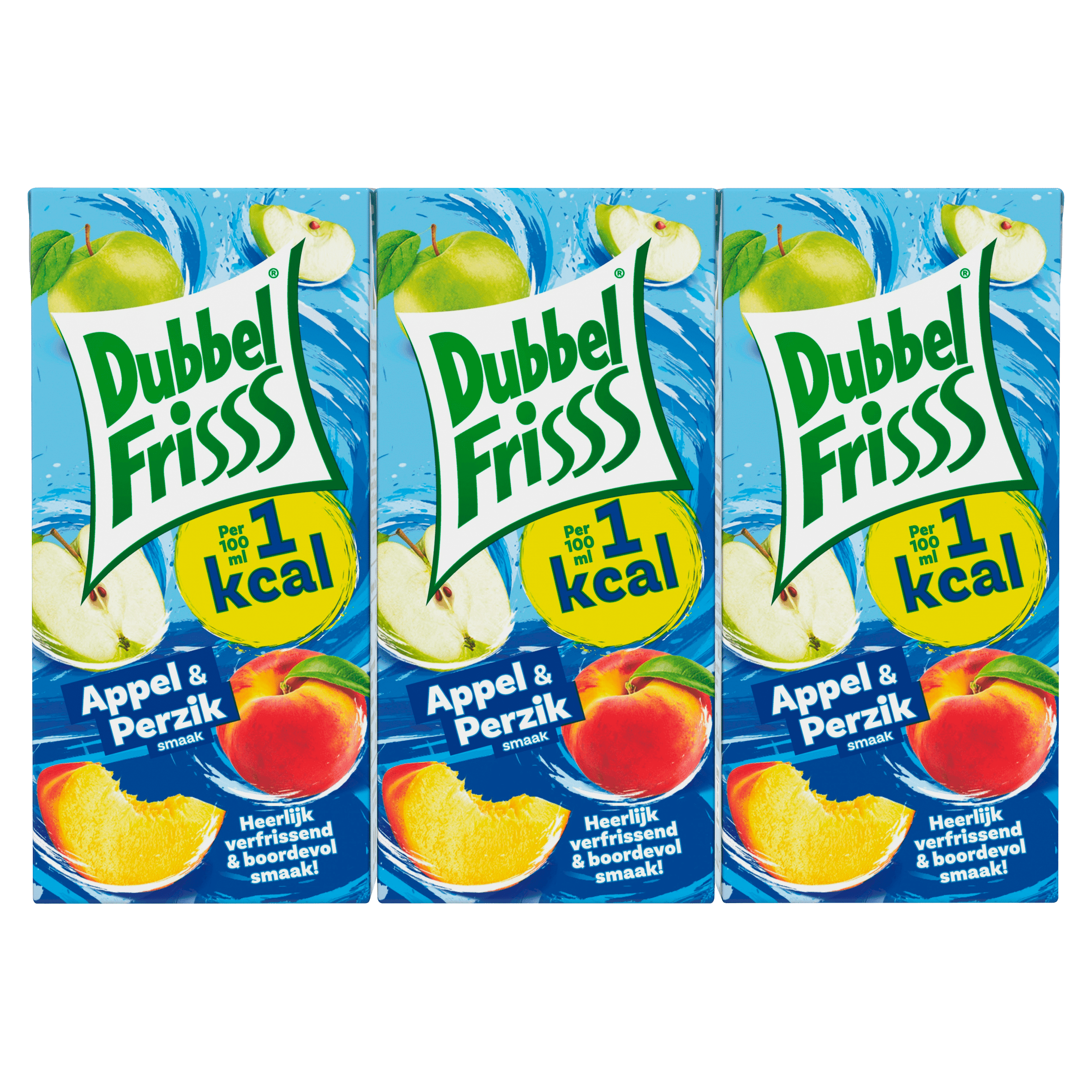 Dubbelfrisss 1kcal Appel & perzik