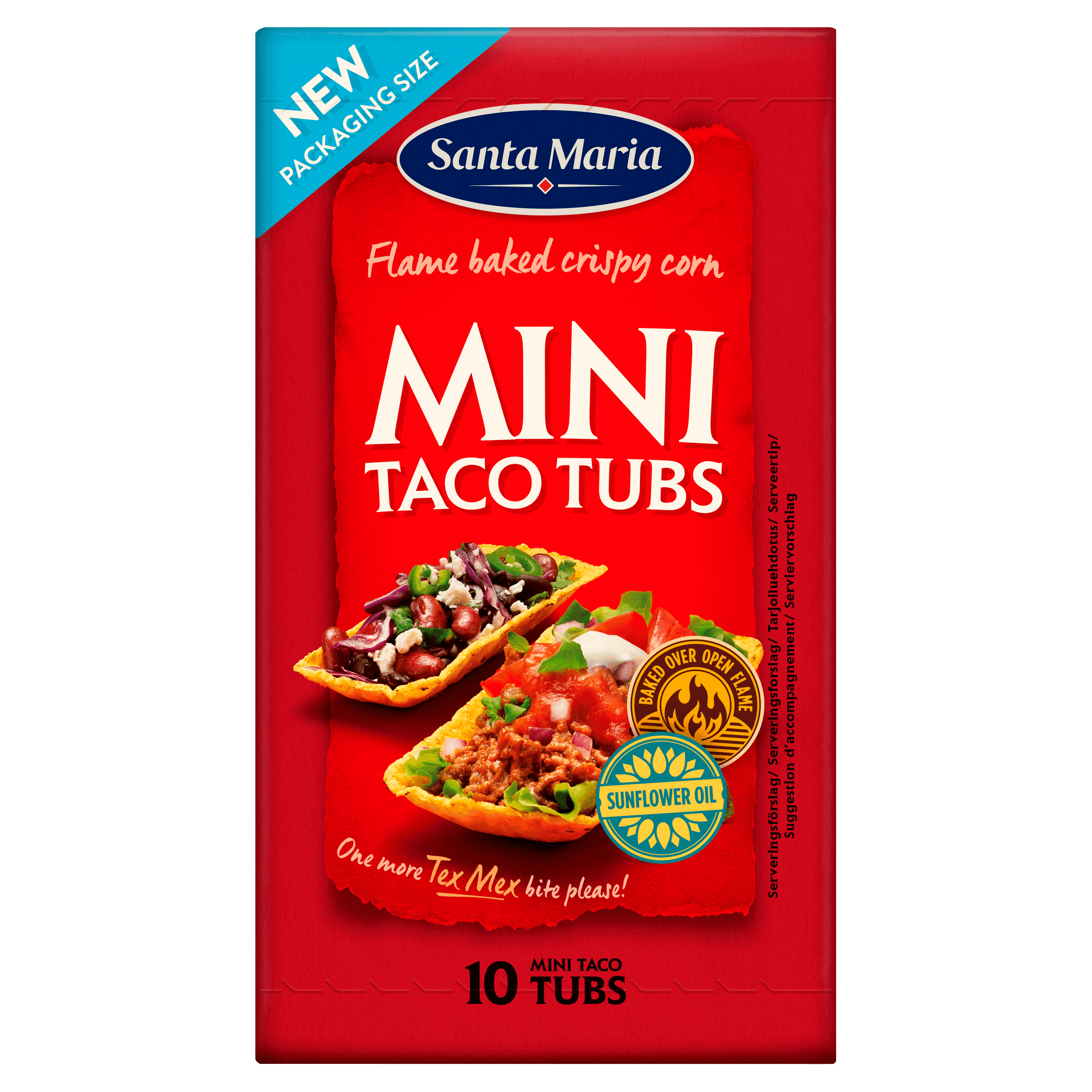 Santa maria Mini Taco Tubs