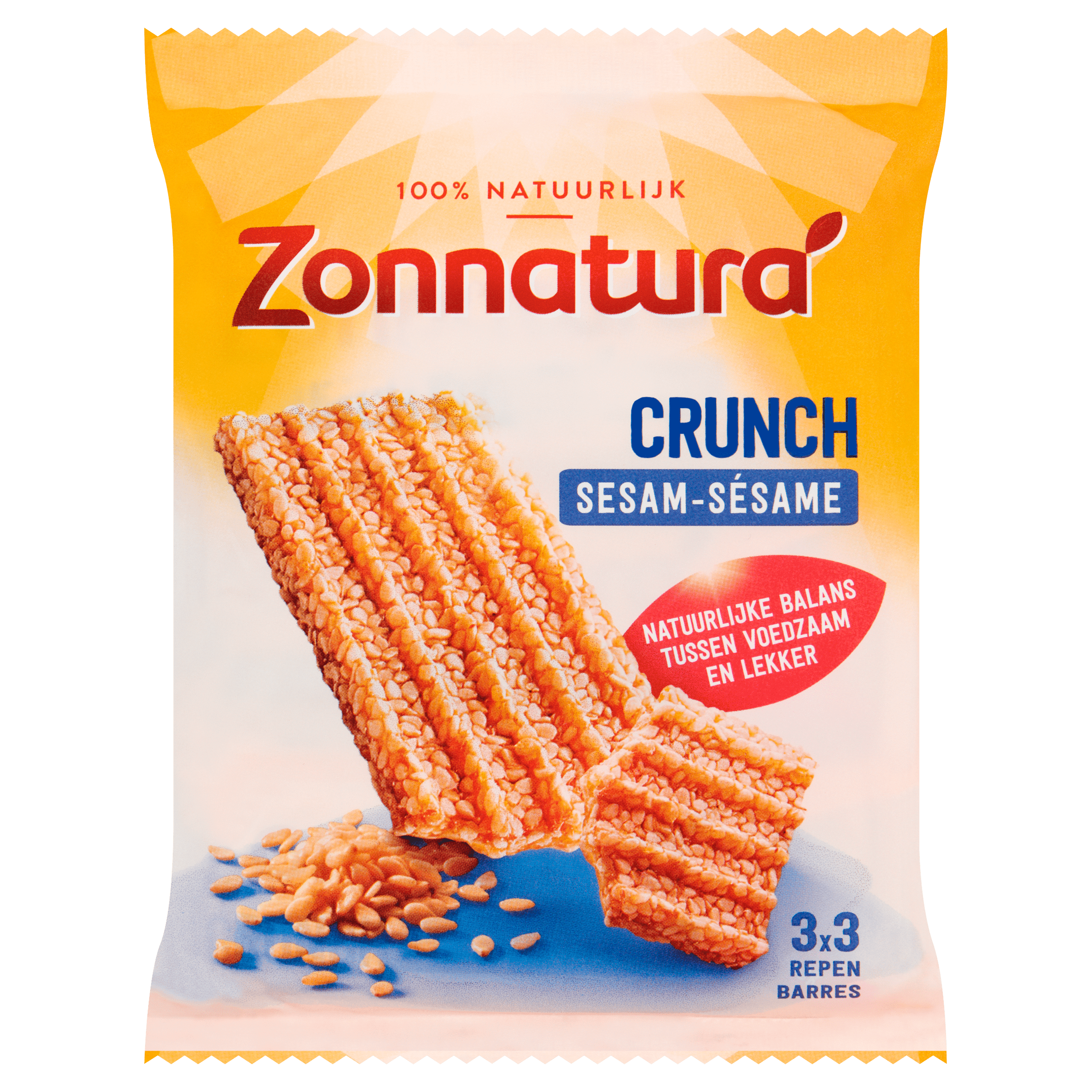 Zonnatura Reep sesam crunch 