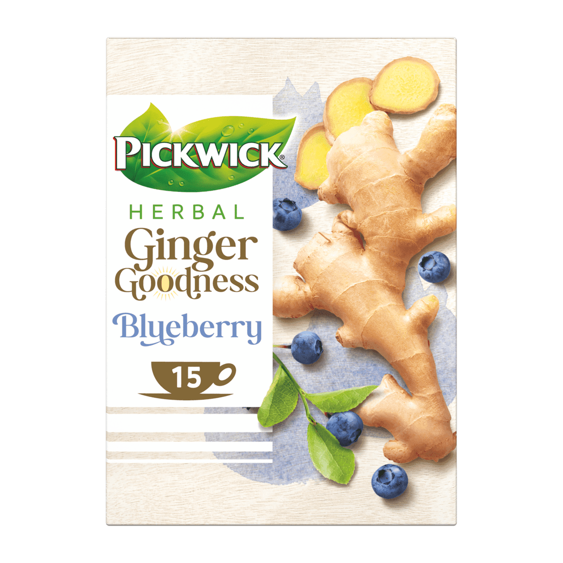 Pickwick Ginger goodness blueberry