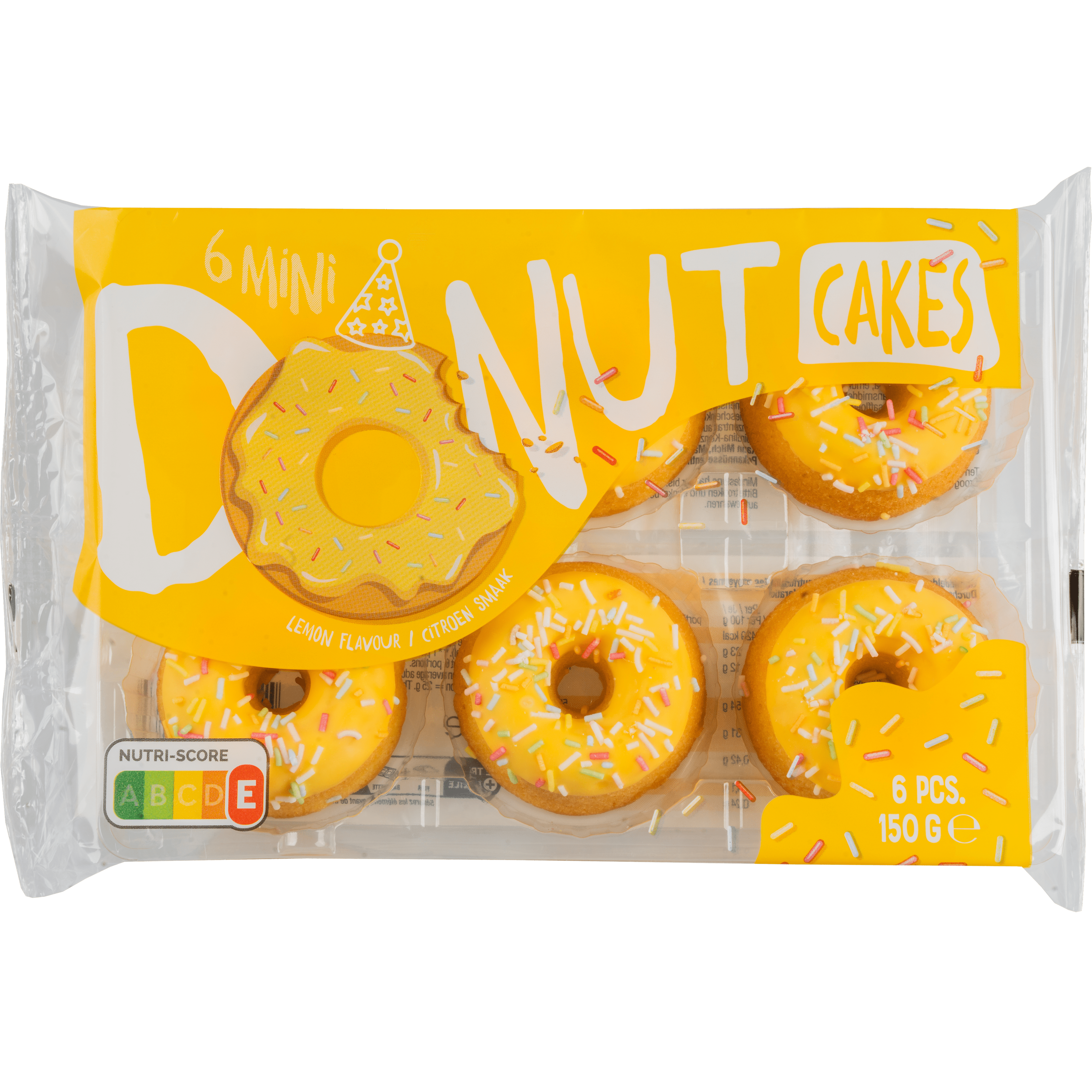 Van Dijk Donut cakejes Lemon