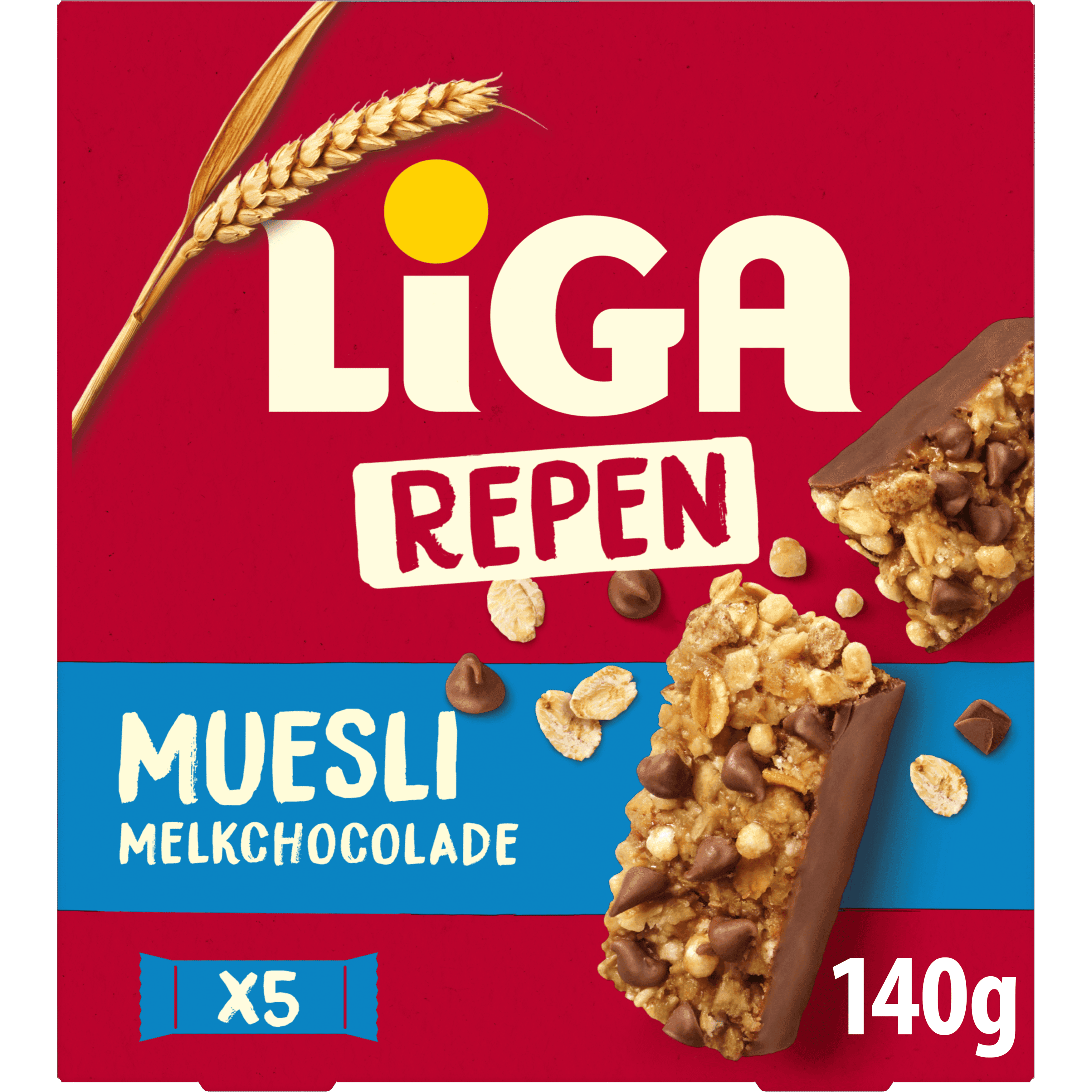 Liga Mueslirepen melkchocolade