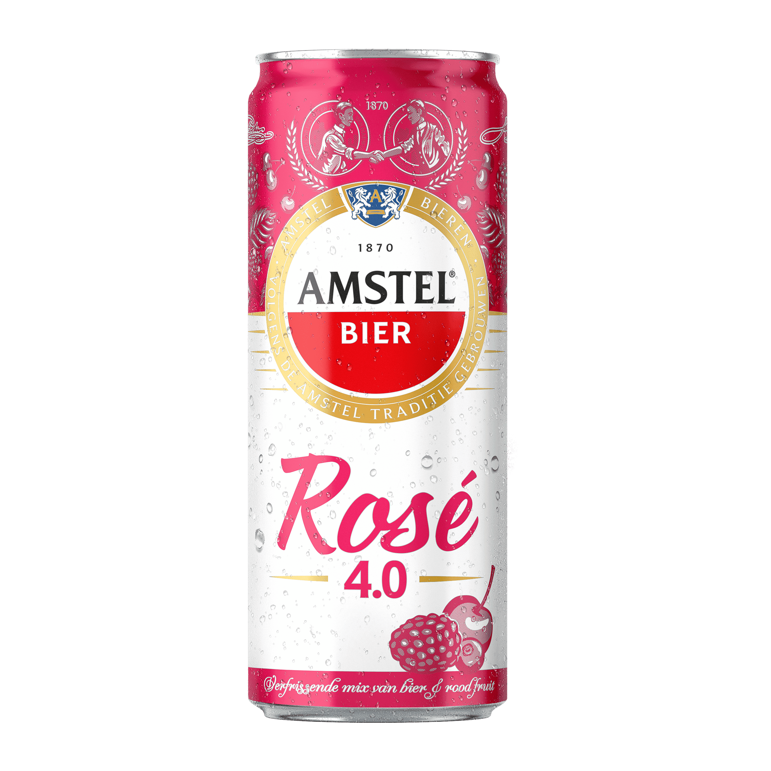 Amstel Rosé bier blik