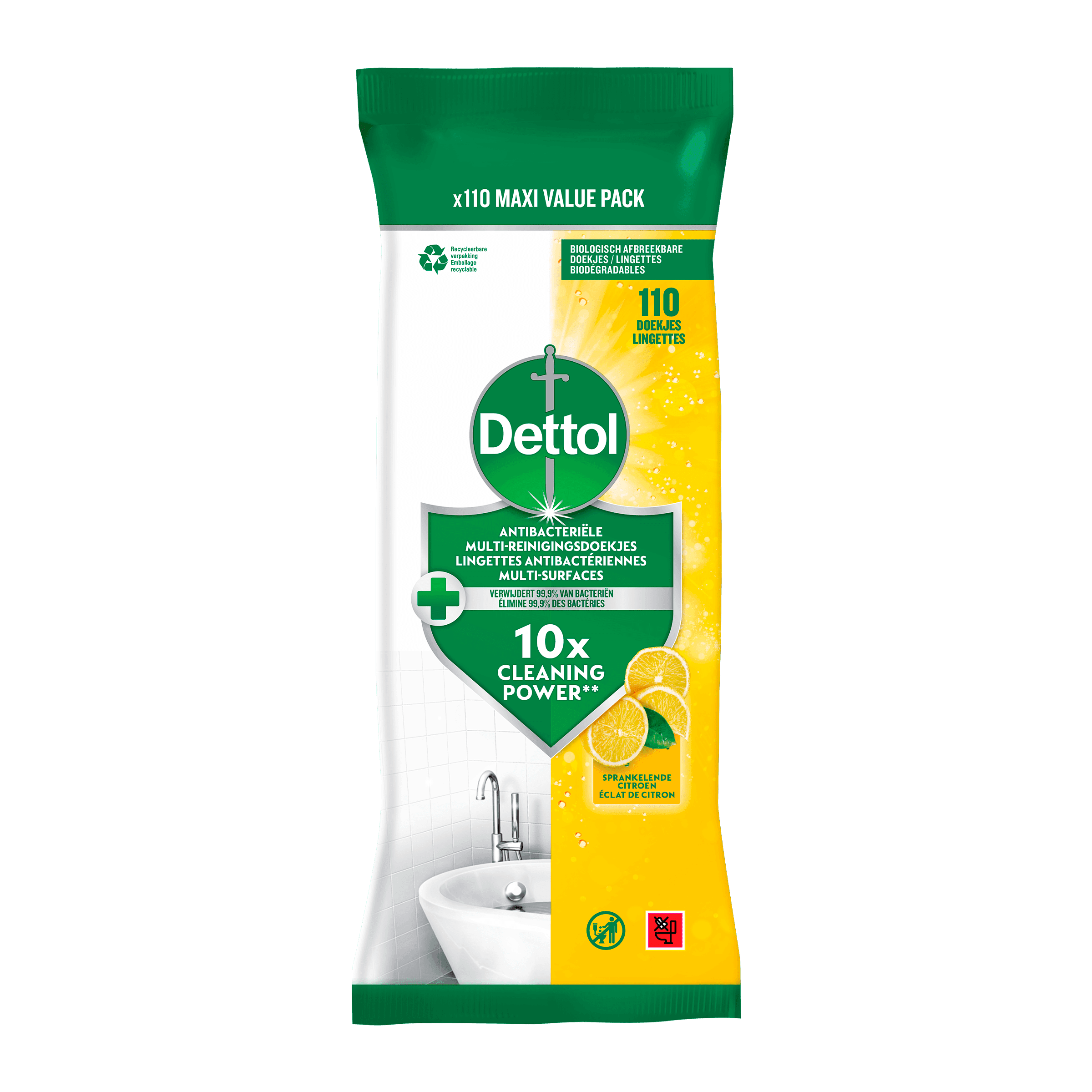 Dettol Doekjes citrus