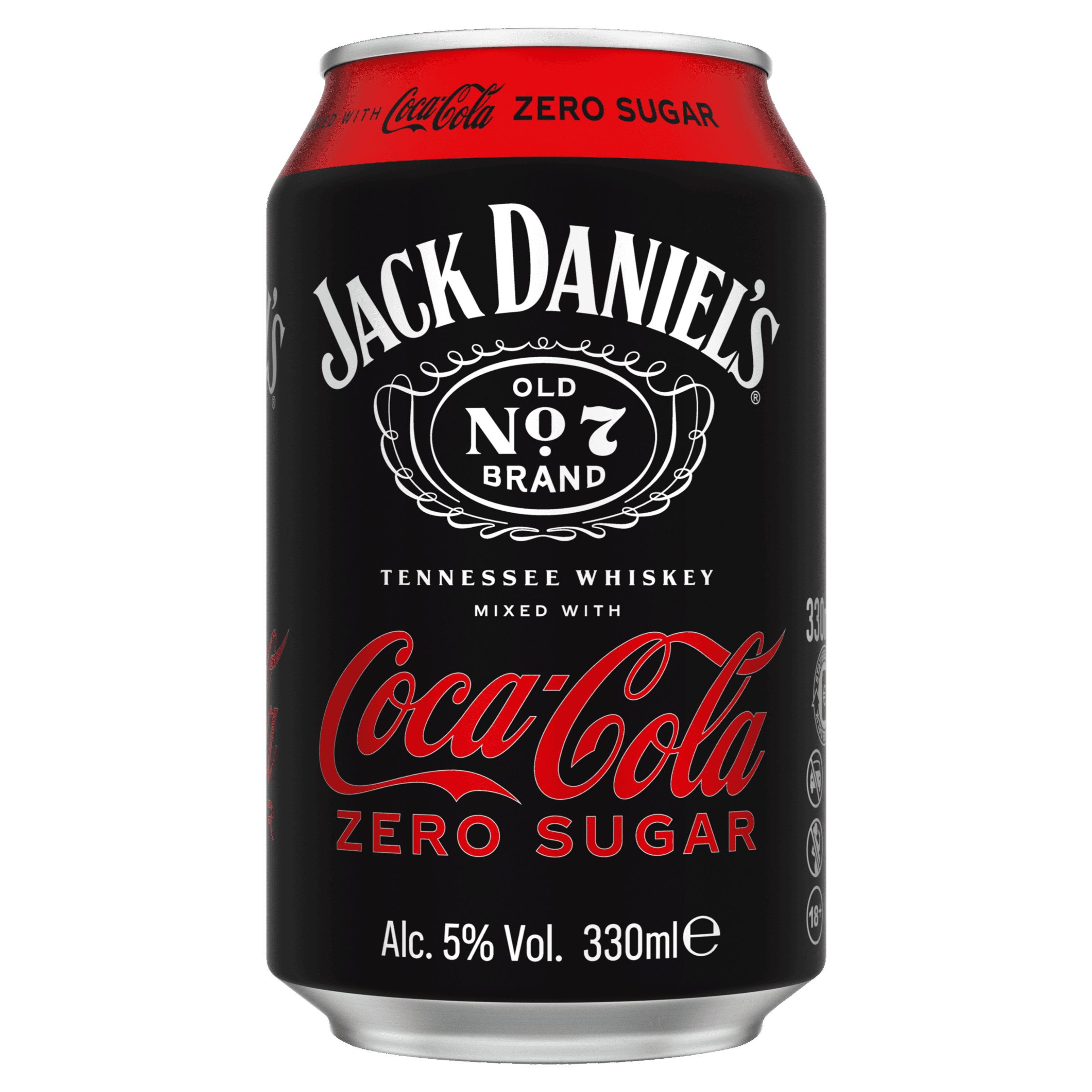 Jack Daniels Whiskey Cola zero