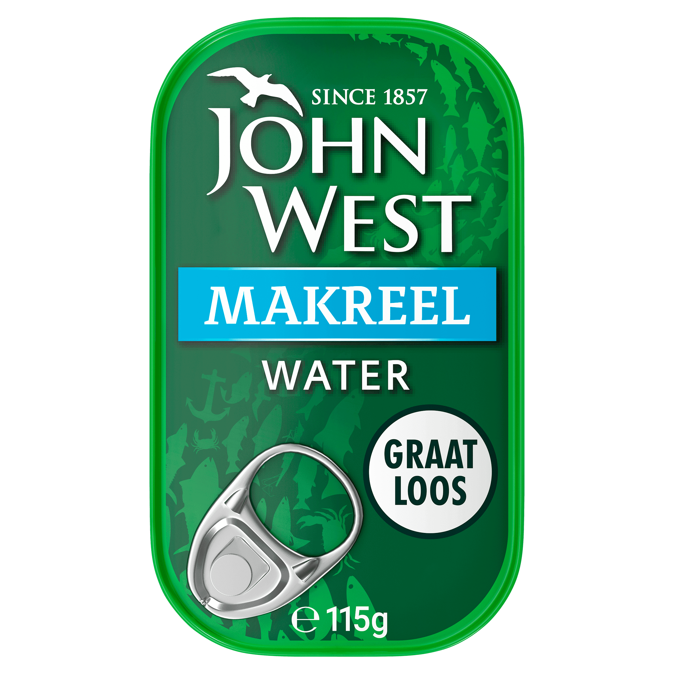 John West Makreel in water