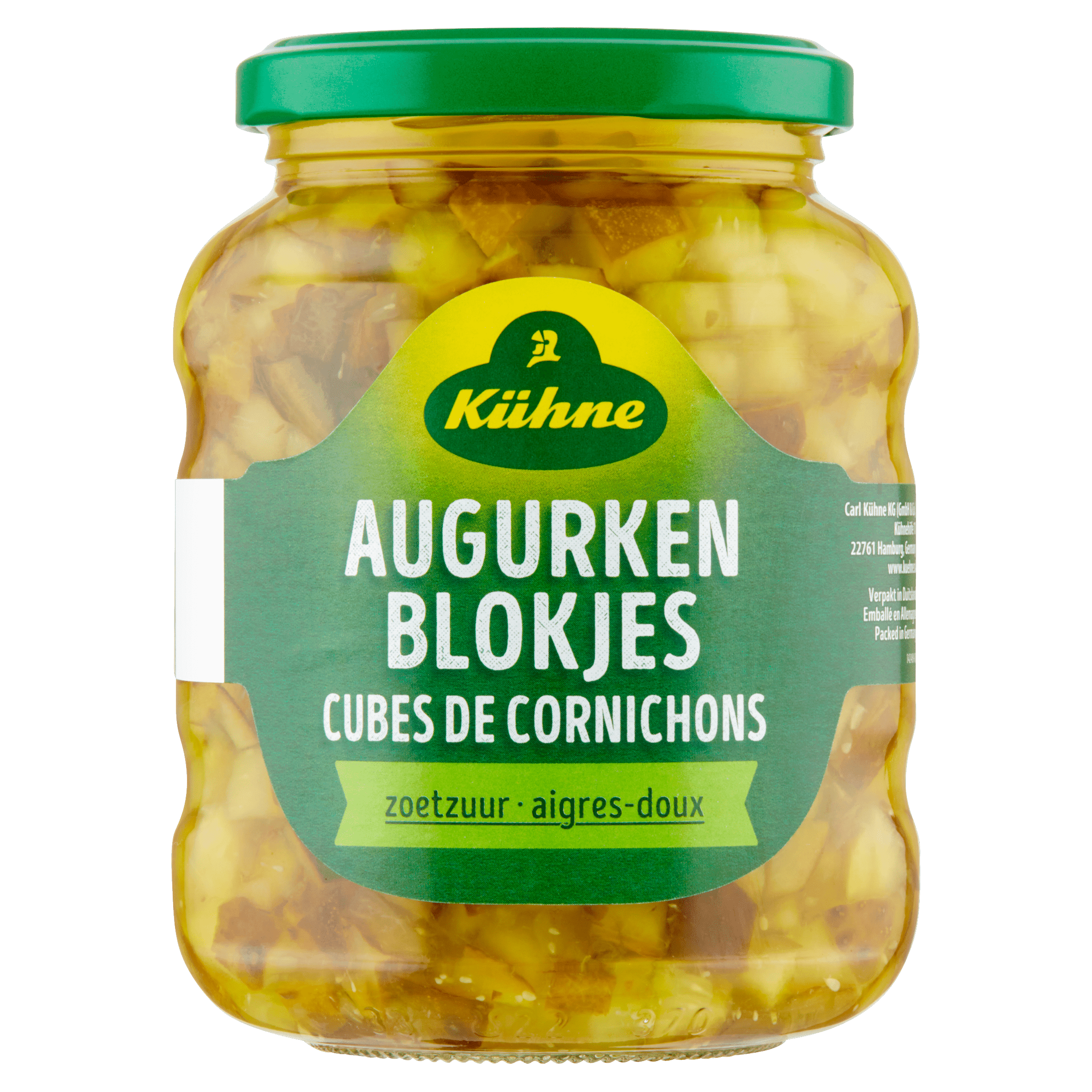 Kuhne Augurkenblokjes zoetzuur