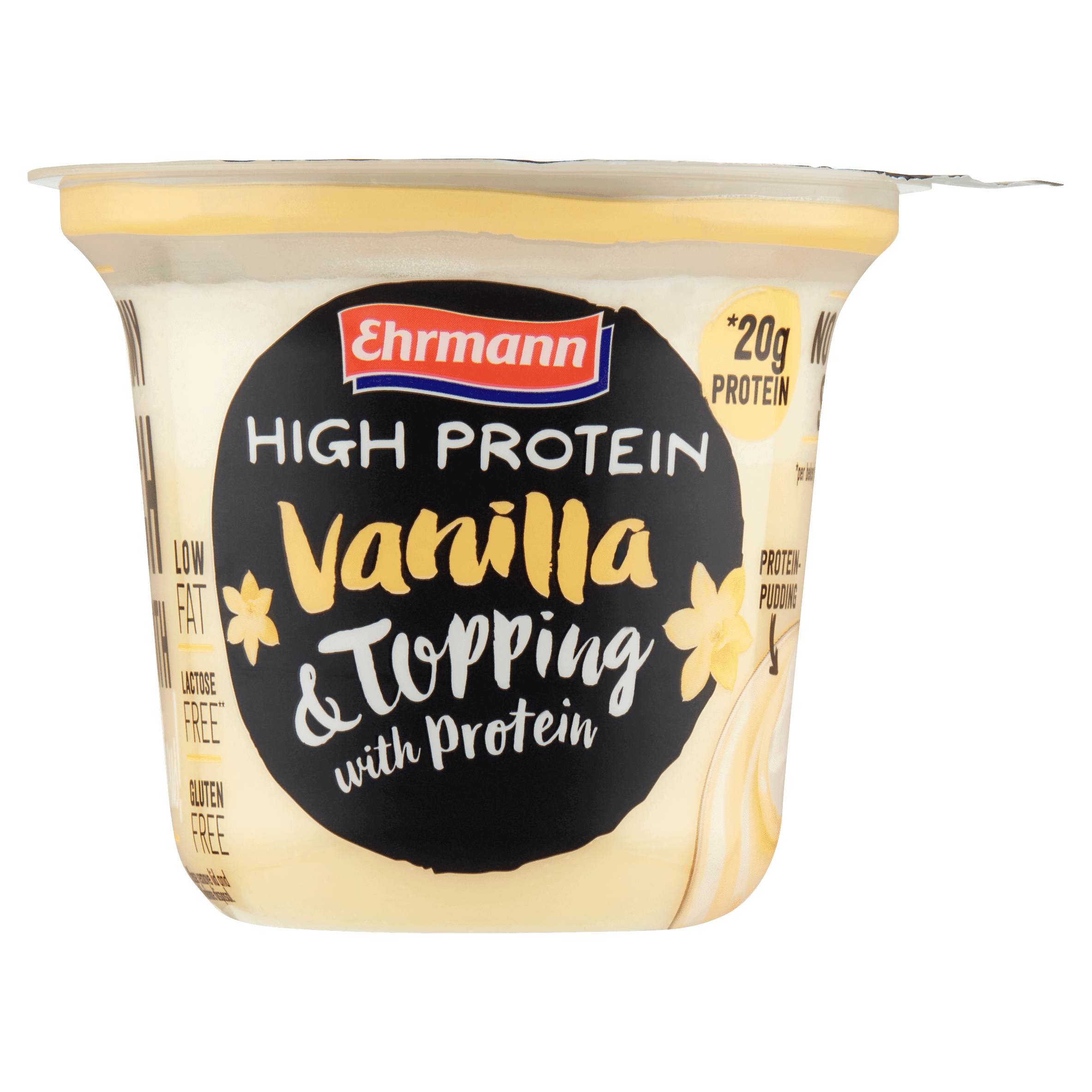 Ehrmann High Protein pudding topping vanille