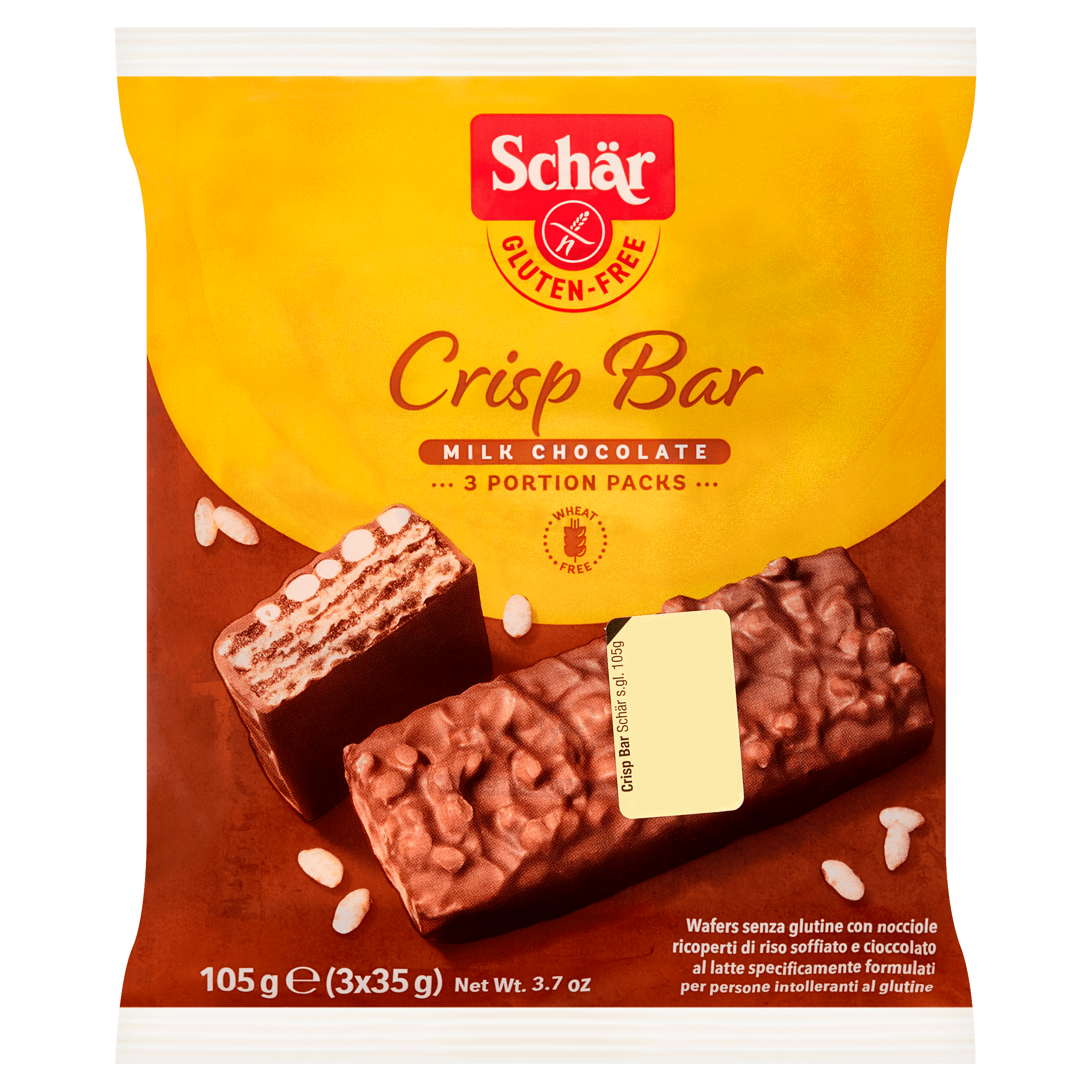 Schär Crisp bar glutenvrij
