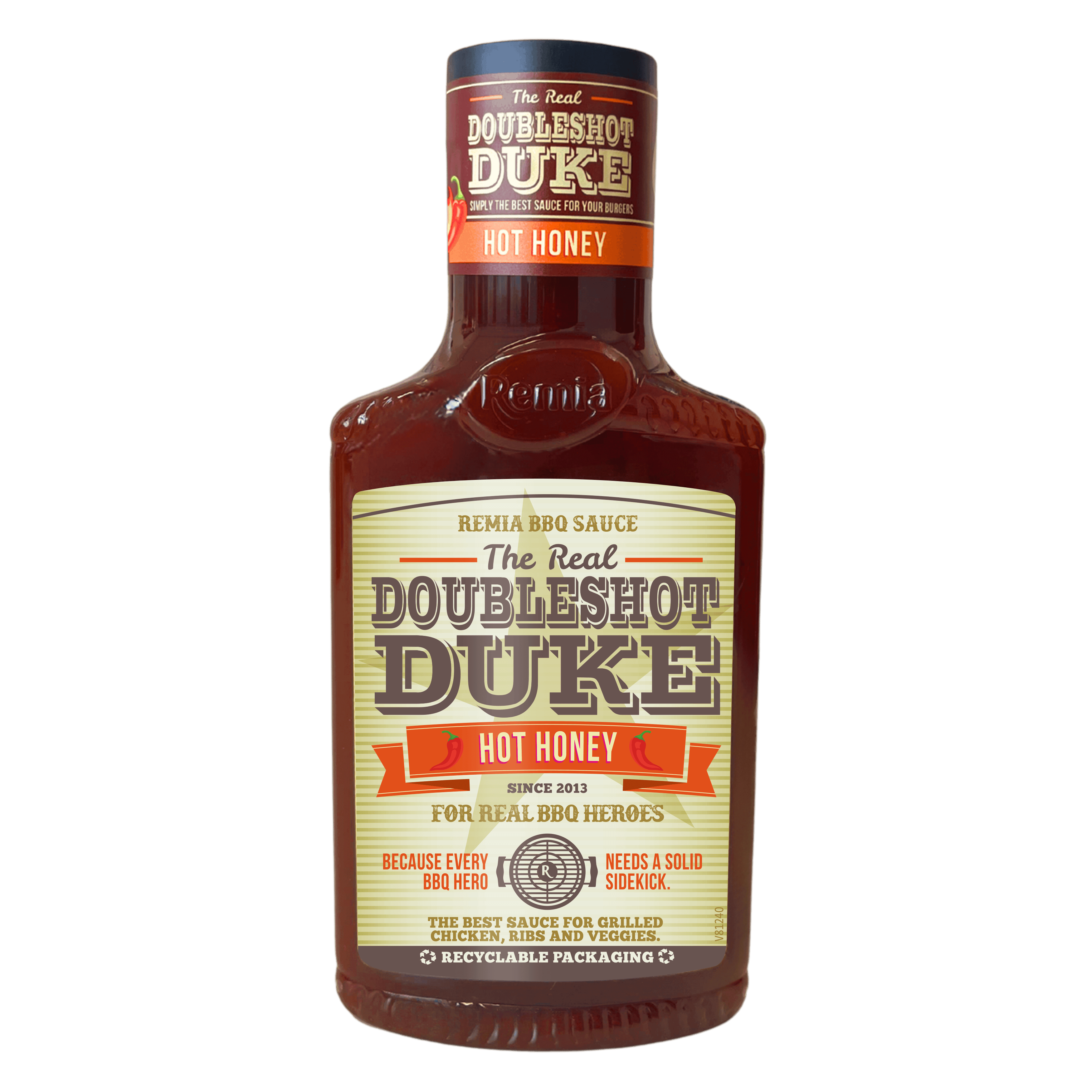 Remia BBQ Double Duke Hot Honey