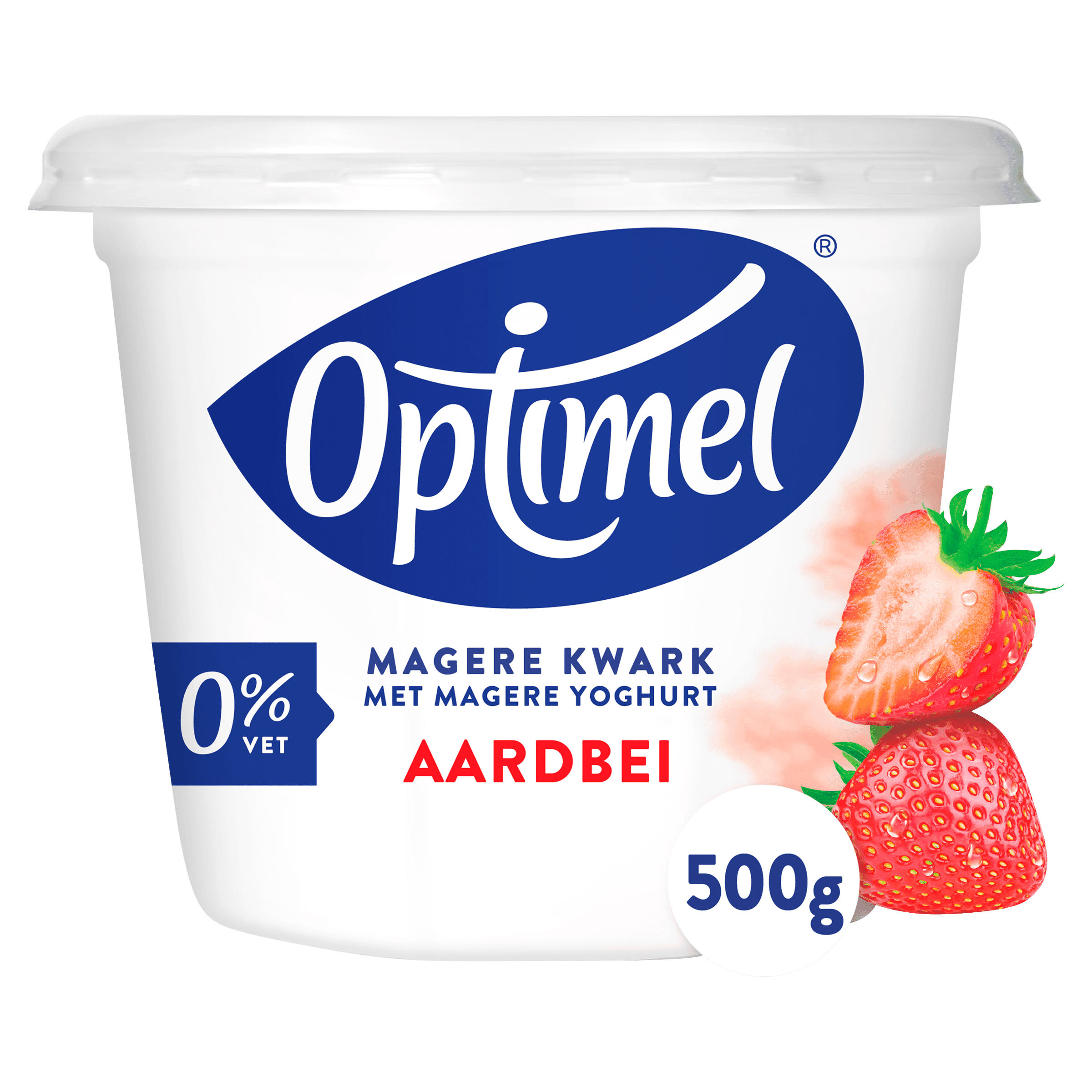 Optimel Kwark aardbei 0% vet