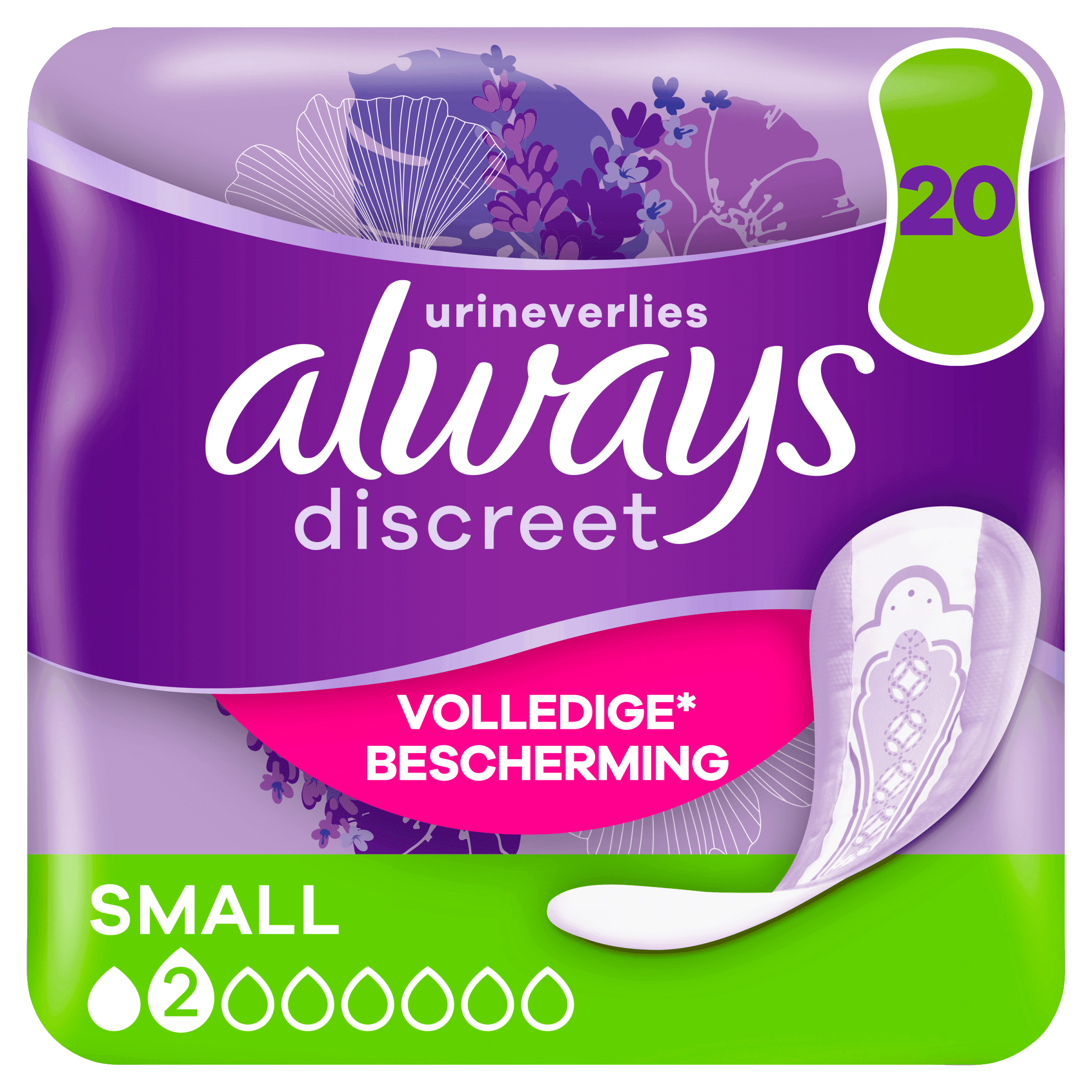 Always Discreet maandverband small