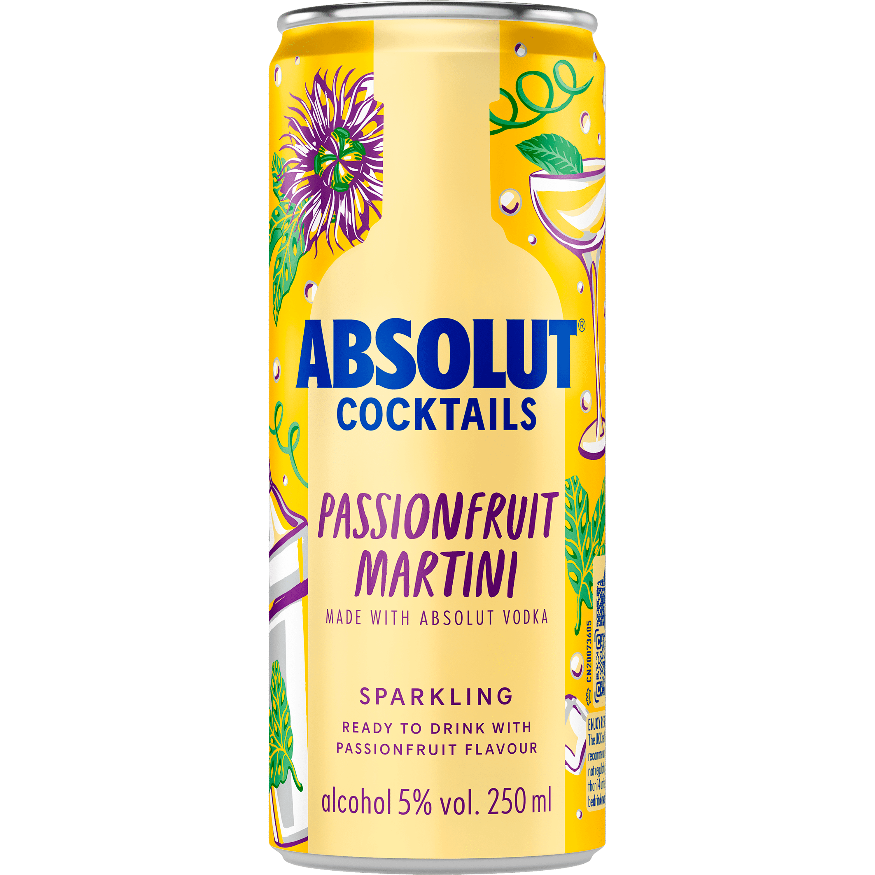 Absolut Absolut Passionfruit martini 5%