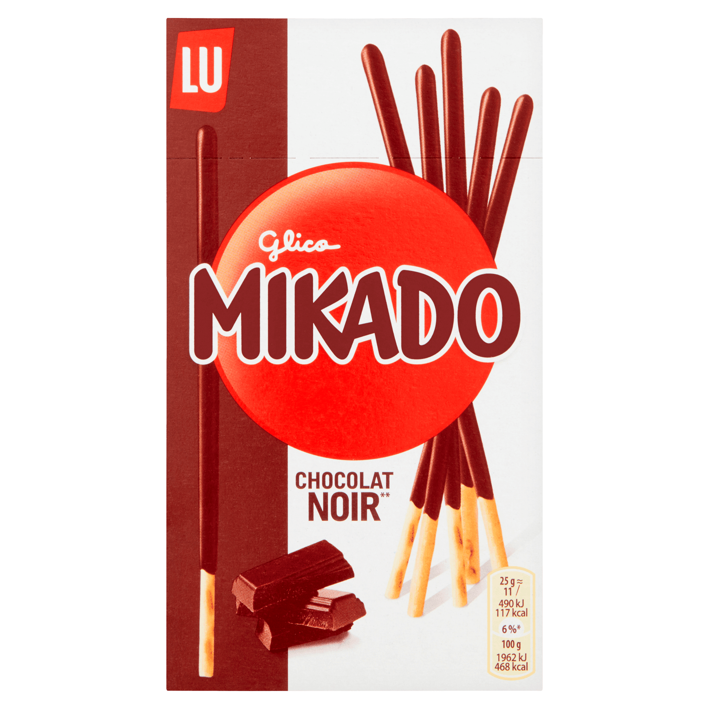 Lu Mikado Chocolade Koekjes Puur