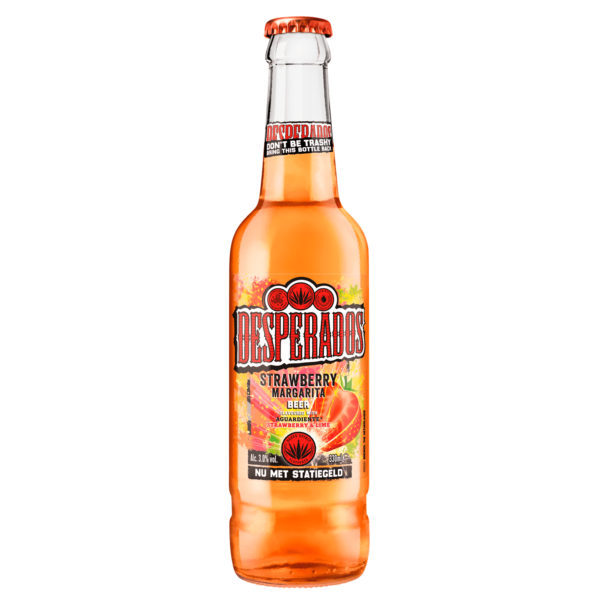 Desperados Strawberry Margherita bier fles