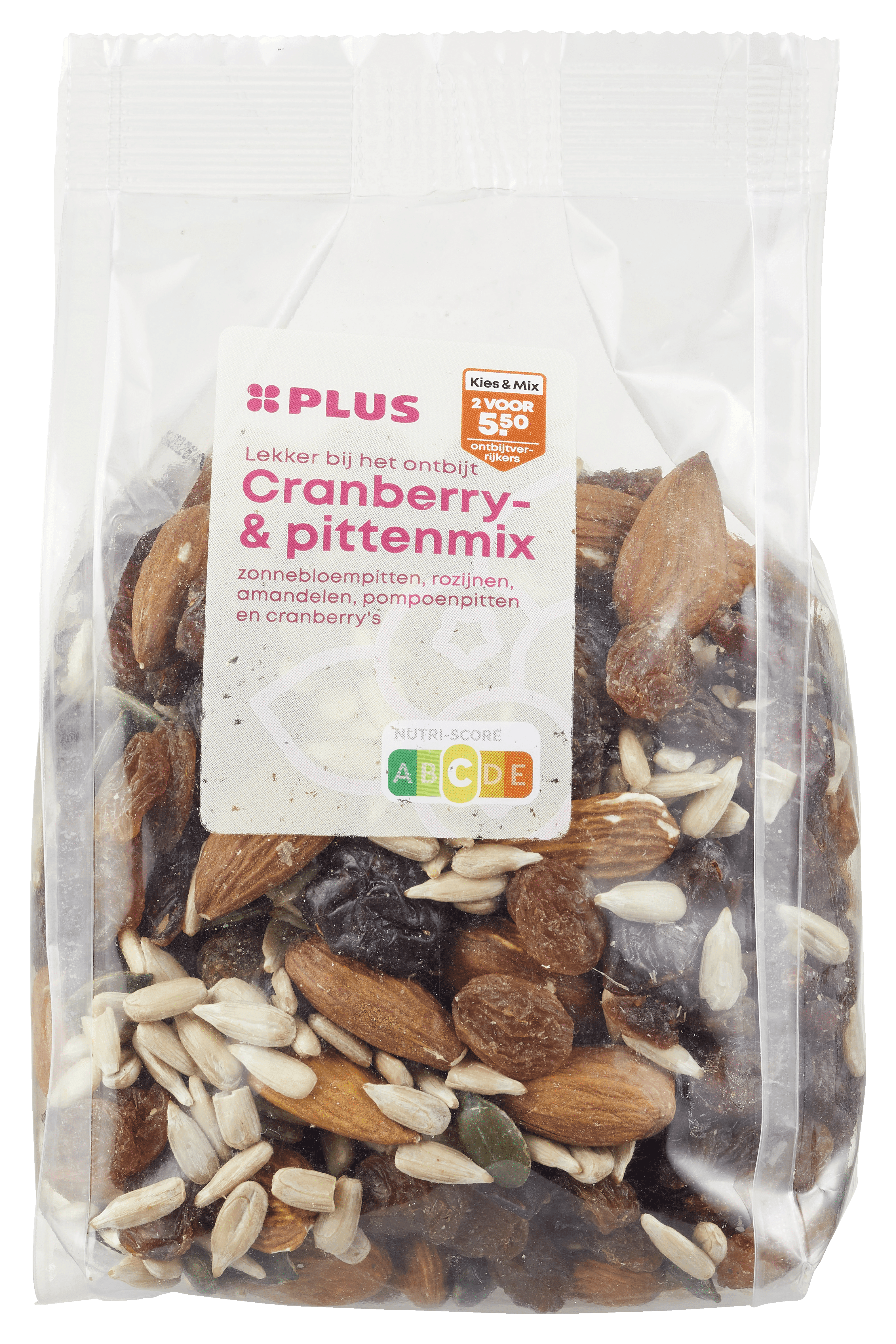 PLUS Ontbijtmix cranberry &  pitten