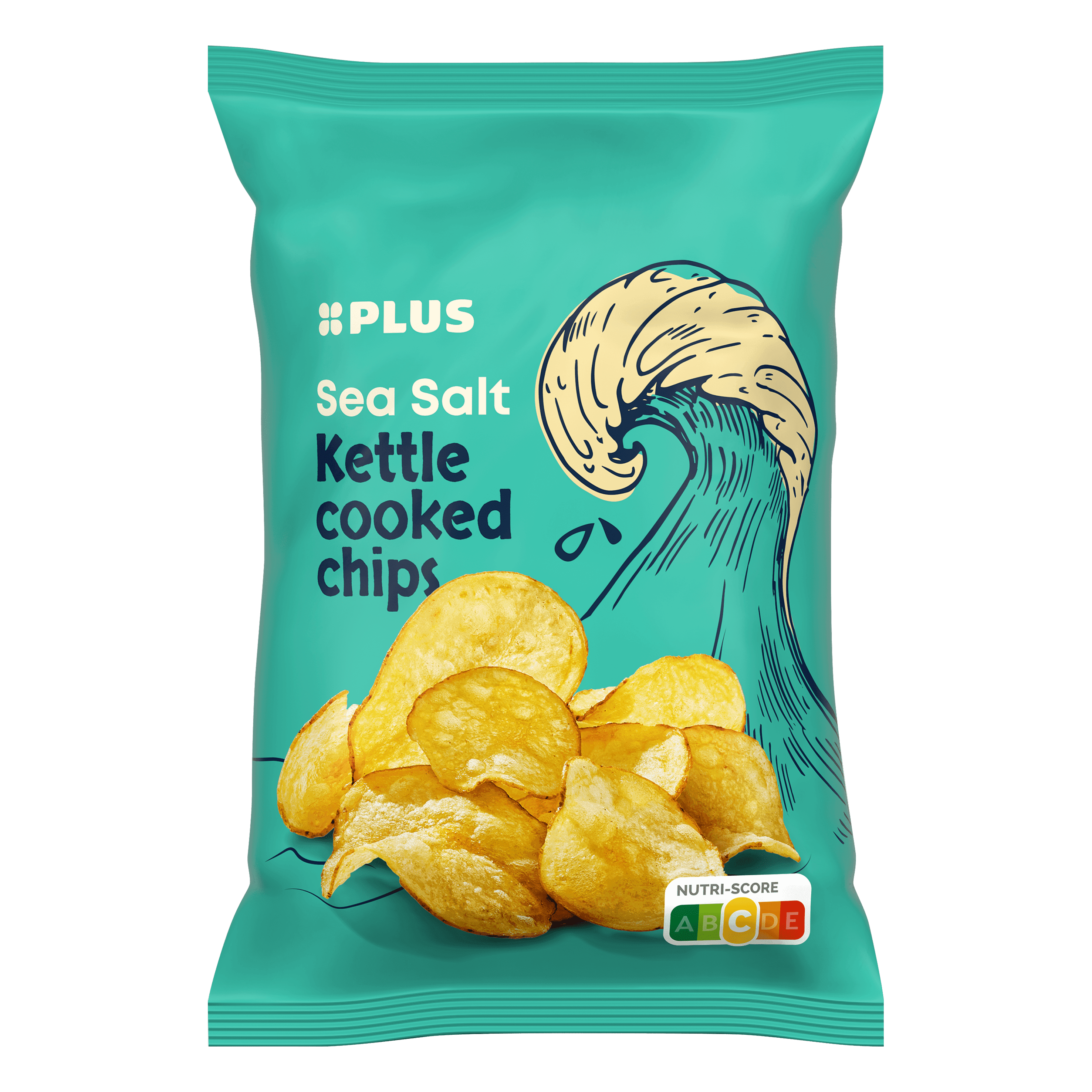 PLUS Kettle Cooked Sea Salt