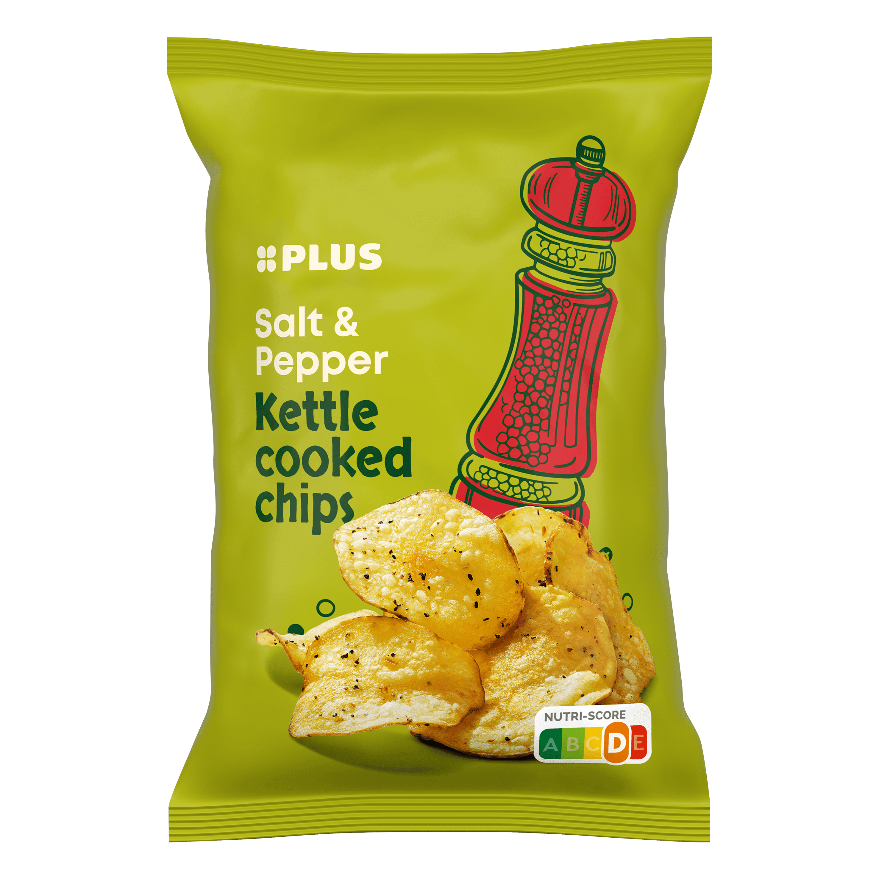 PLUS Kettle Cooked Black Pepper & Sea Salt