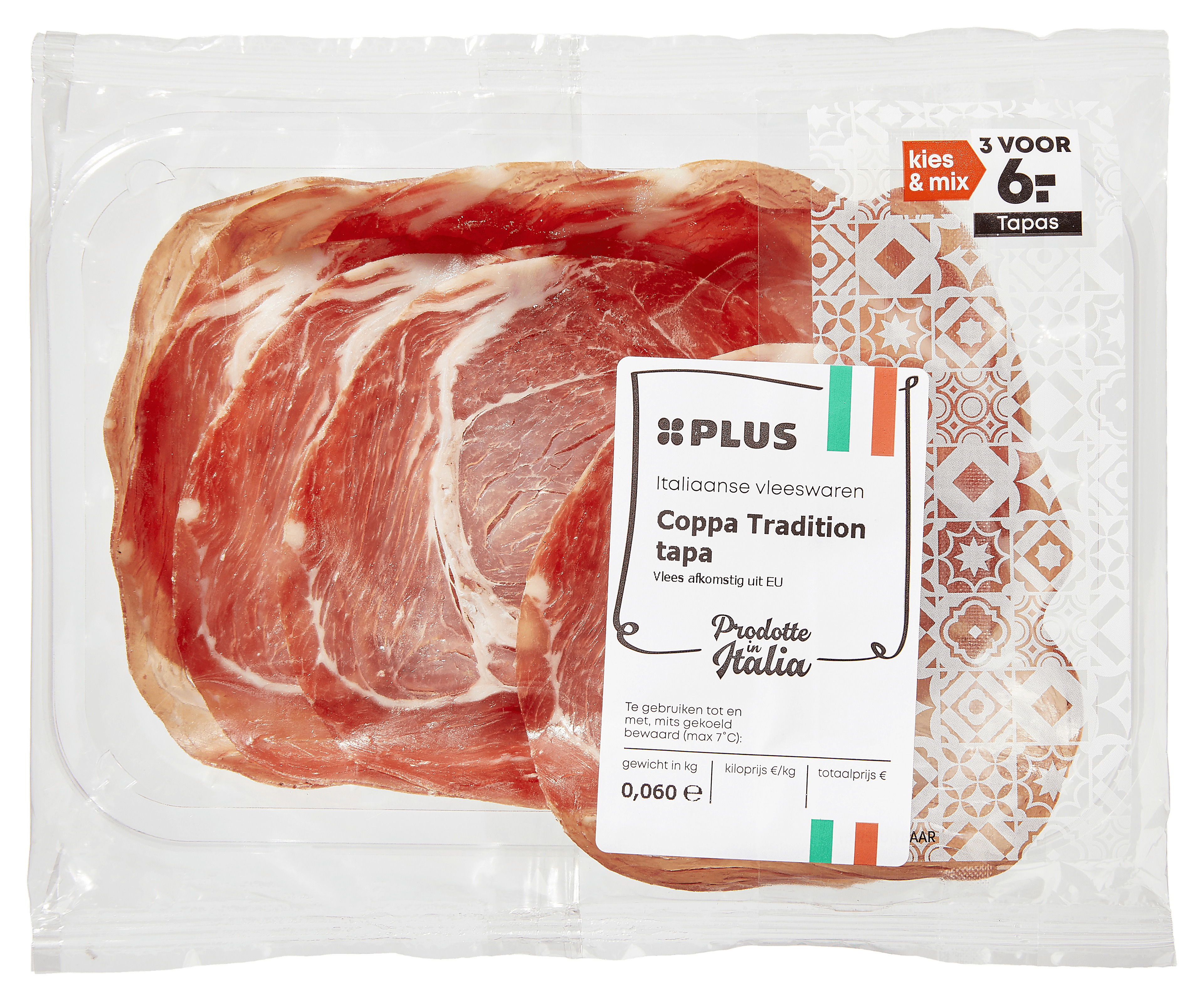 PLUS Italiaanse vleeswaren Coppa Tradition