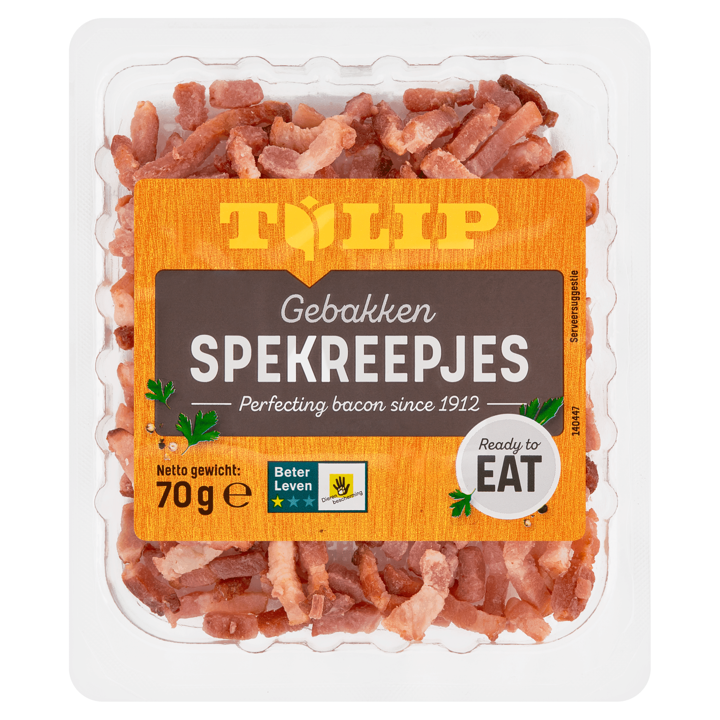 Tulip Gebakken spekreepjes